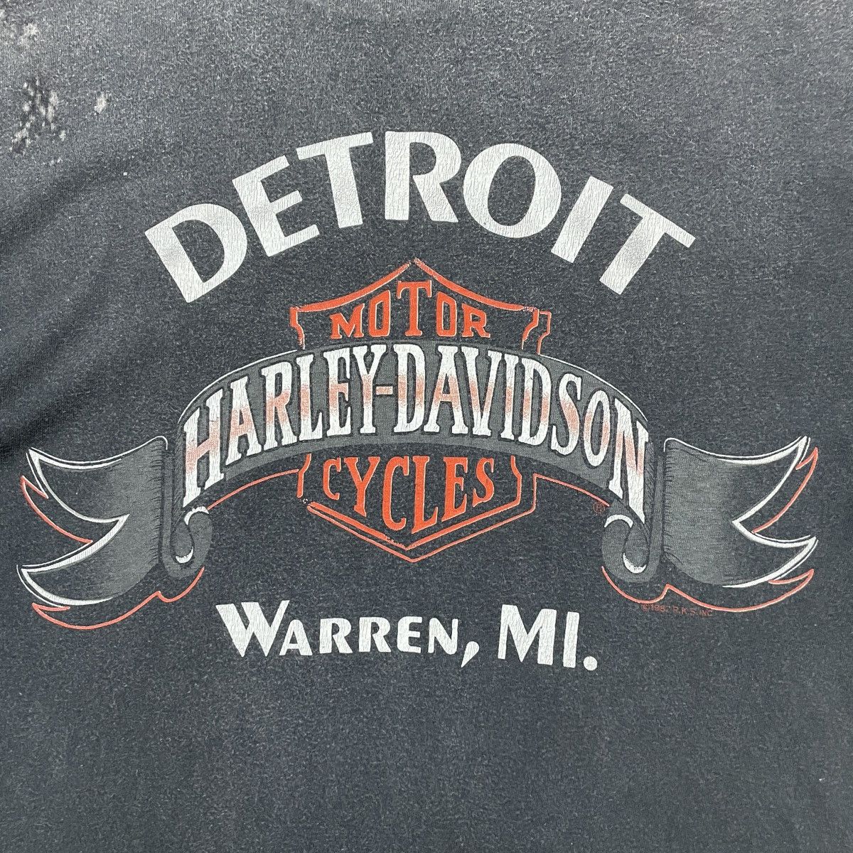 Vintage Vintage Harley Davidson Classic Logo Size US L / EU 52-54 / 3 - 6 Thumbnail