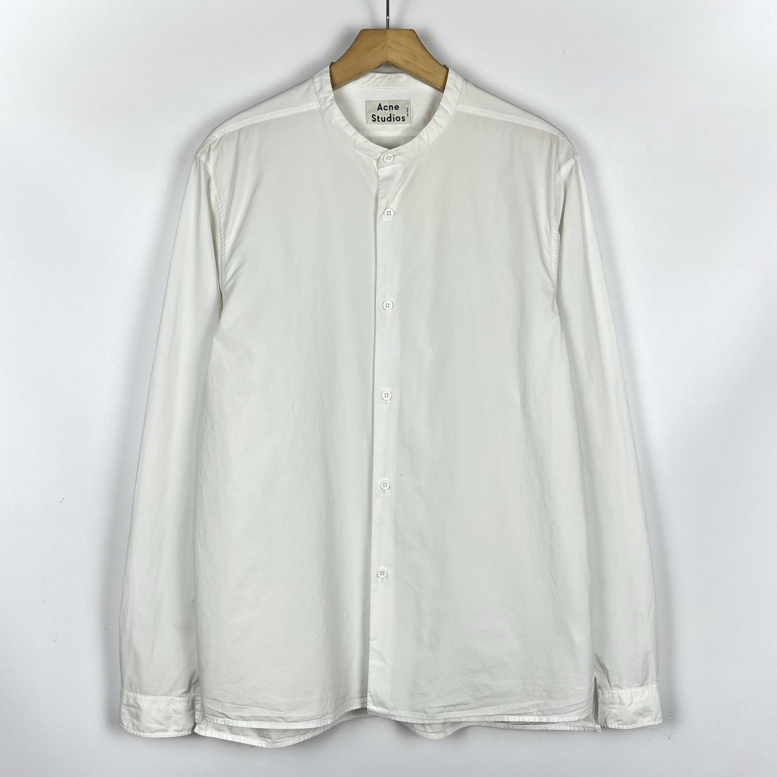 Acne Studios Acne Studios PINE LTCO Short Sleeve Button Up Shirt PSS17 Size US M / EU 48-50 / 2 - 1 Thumbnail