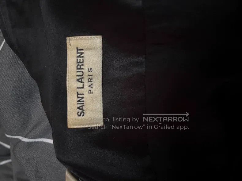 Saint Laurent Paris Saint Laurent Paris size 37 Black Warrior Silk Shirt Size US M / EU 48-50 / 2 - 4 Thumbnail
