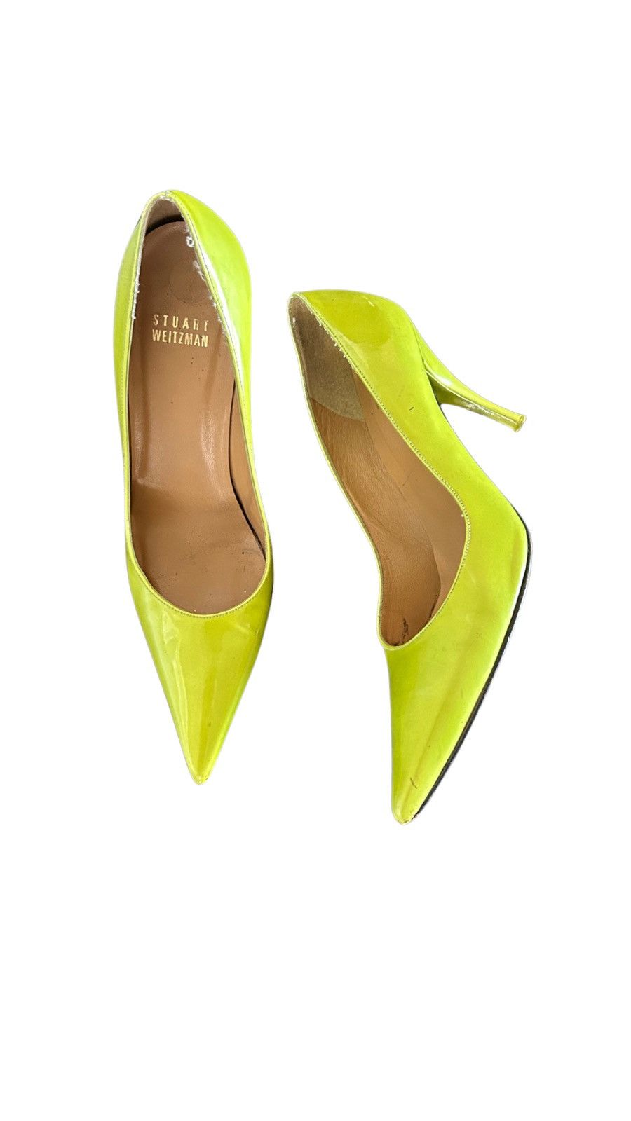 STUART WEITZMAN ネオンハイヒール イエロー STUART WEITZMAN ネオンハイヒール イエロー