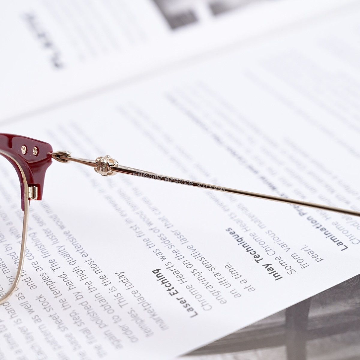 Chrome Hearts CHROME HEARTS SLUNTRADICTION (54) BORDELLO/ GP GLASSES Size ONE SIZE - 8 Thumbnail