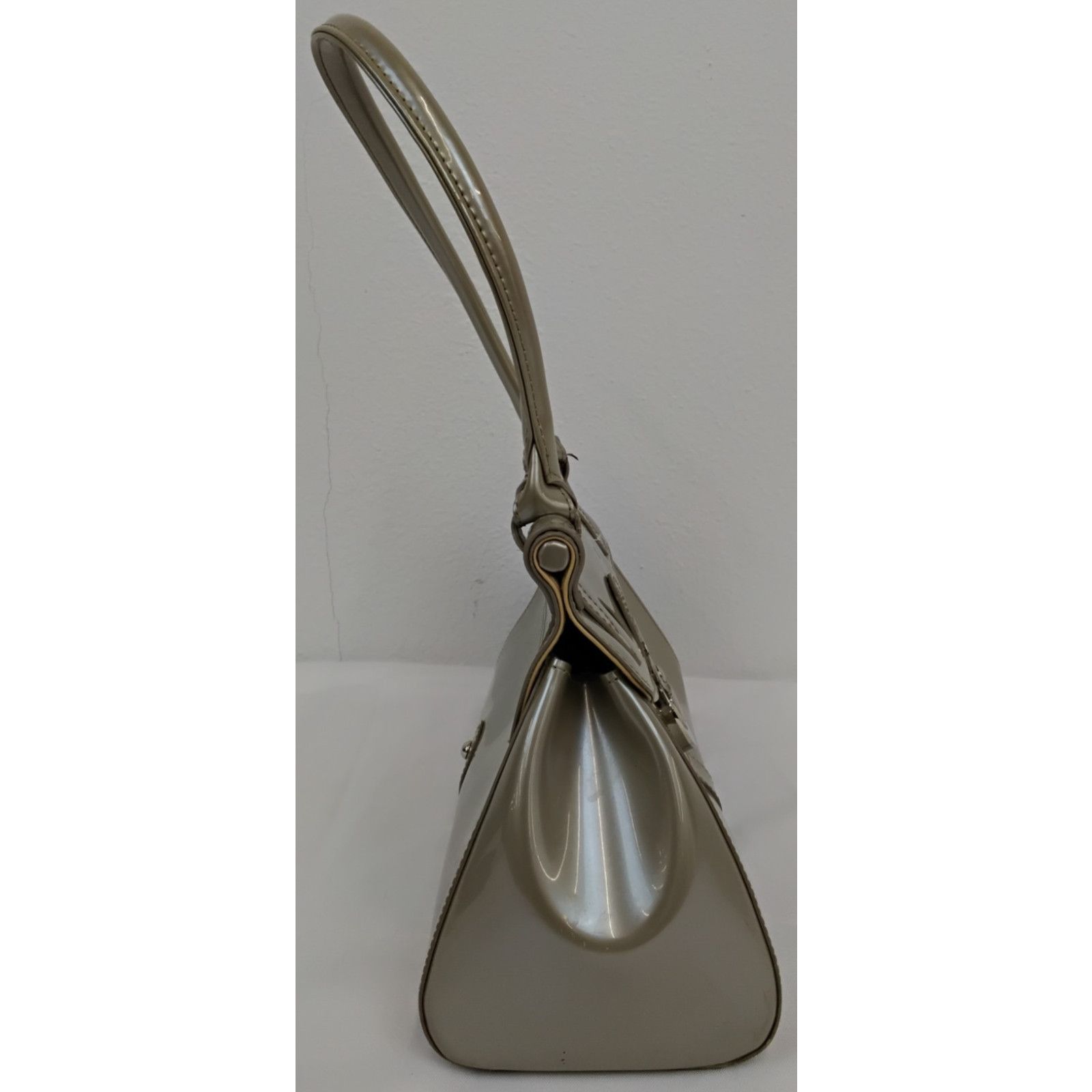 Other Beijo Handbag Taupe Silver PVC Purse & Wallet W/ Dust Bags Size ONE SIZE - 9 Thumbnail