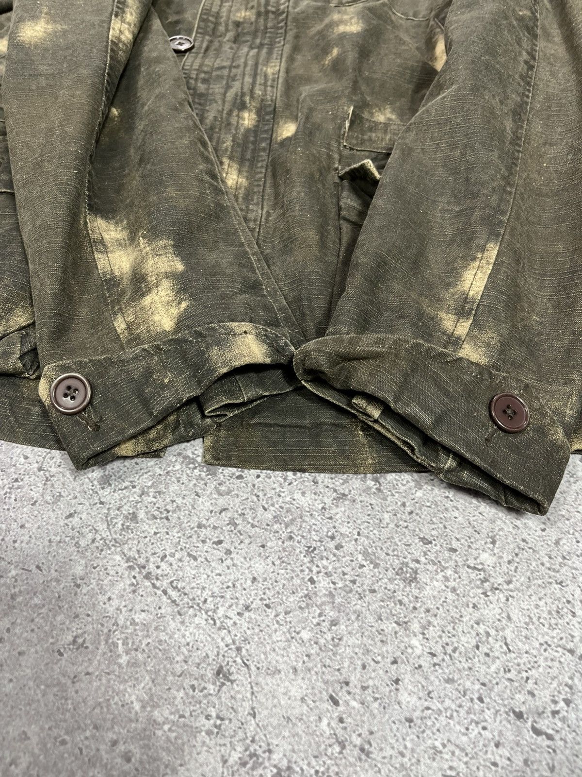 Japanese Brand Addictdol Camo Rick Owens style military jacket Size US M / EU 48-50 / 2 - 8 Thumbnail