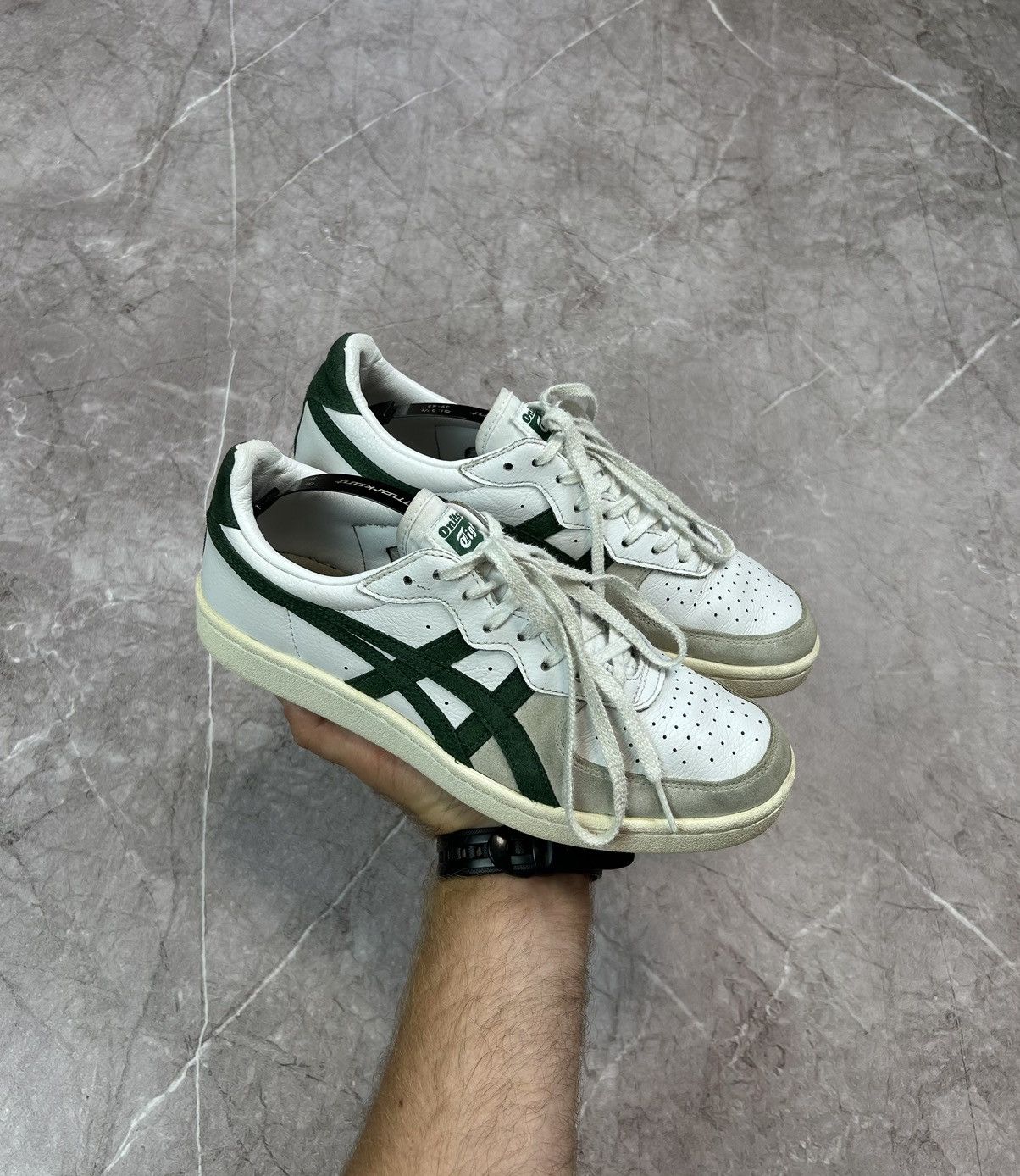 Asics × Japanese Brand × Onitsuka Tiger Vintage Asics Onitsuka Tiger Distressed Sneakers Size US 7.5 / EU 40-41 - 2 Thumbnail