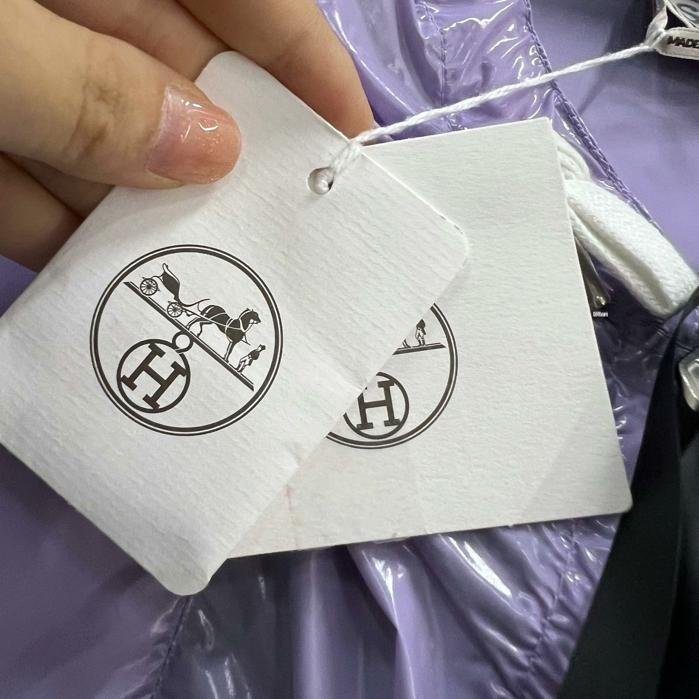 Hermes Hermes Lilac Half-Zip Jacket Size US M / EU 48-50 / 2 - 3 Thumbnail