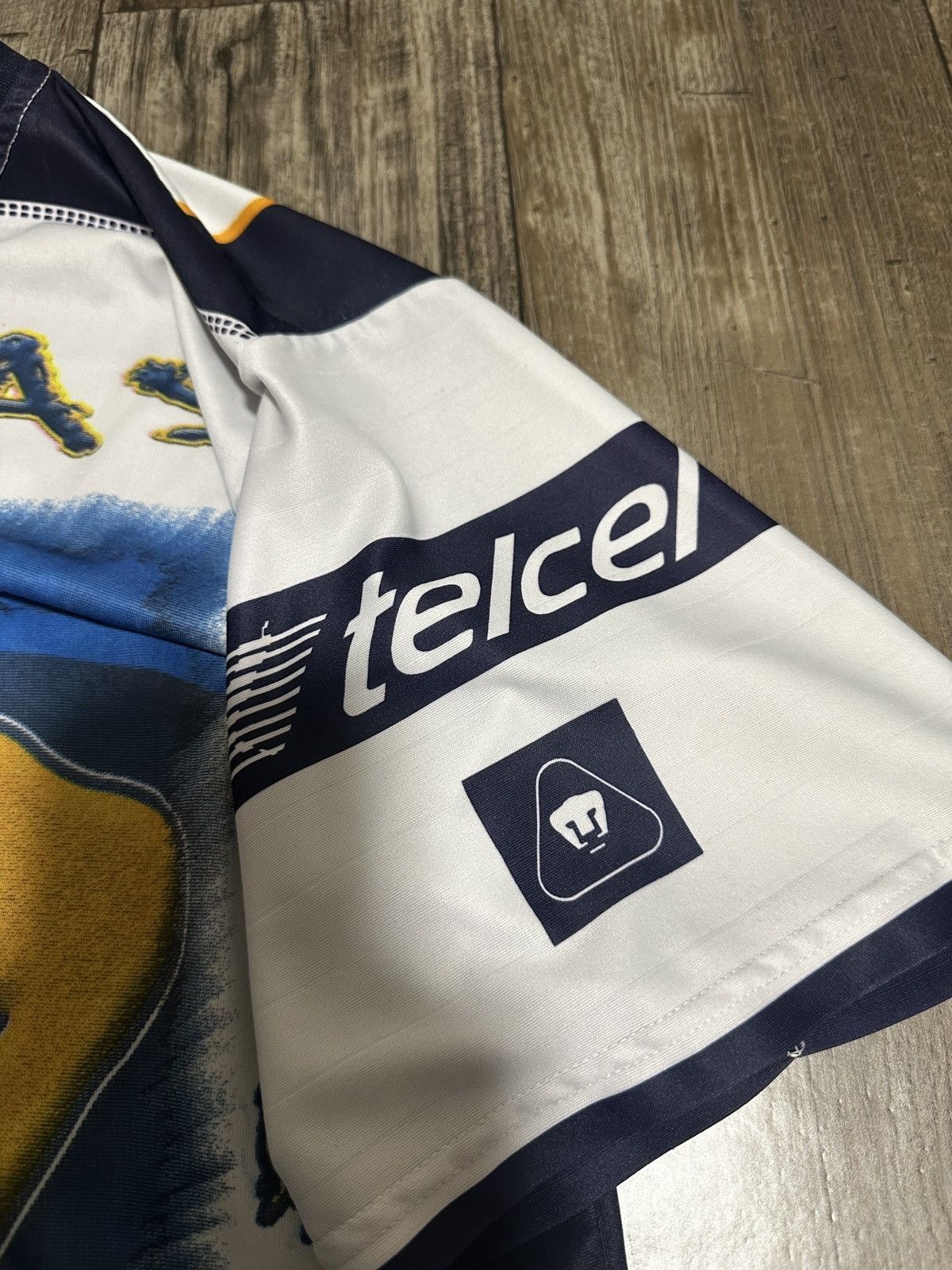 Vintage Vintage 90s PUMAS AOP Soccer Jersey Size US XL / EU 56 / 4 - 5 Thumbnail
