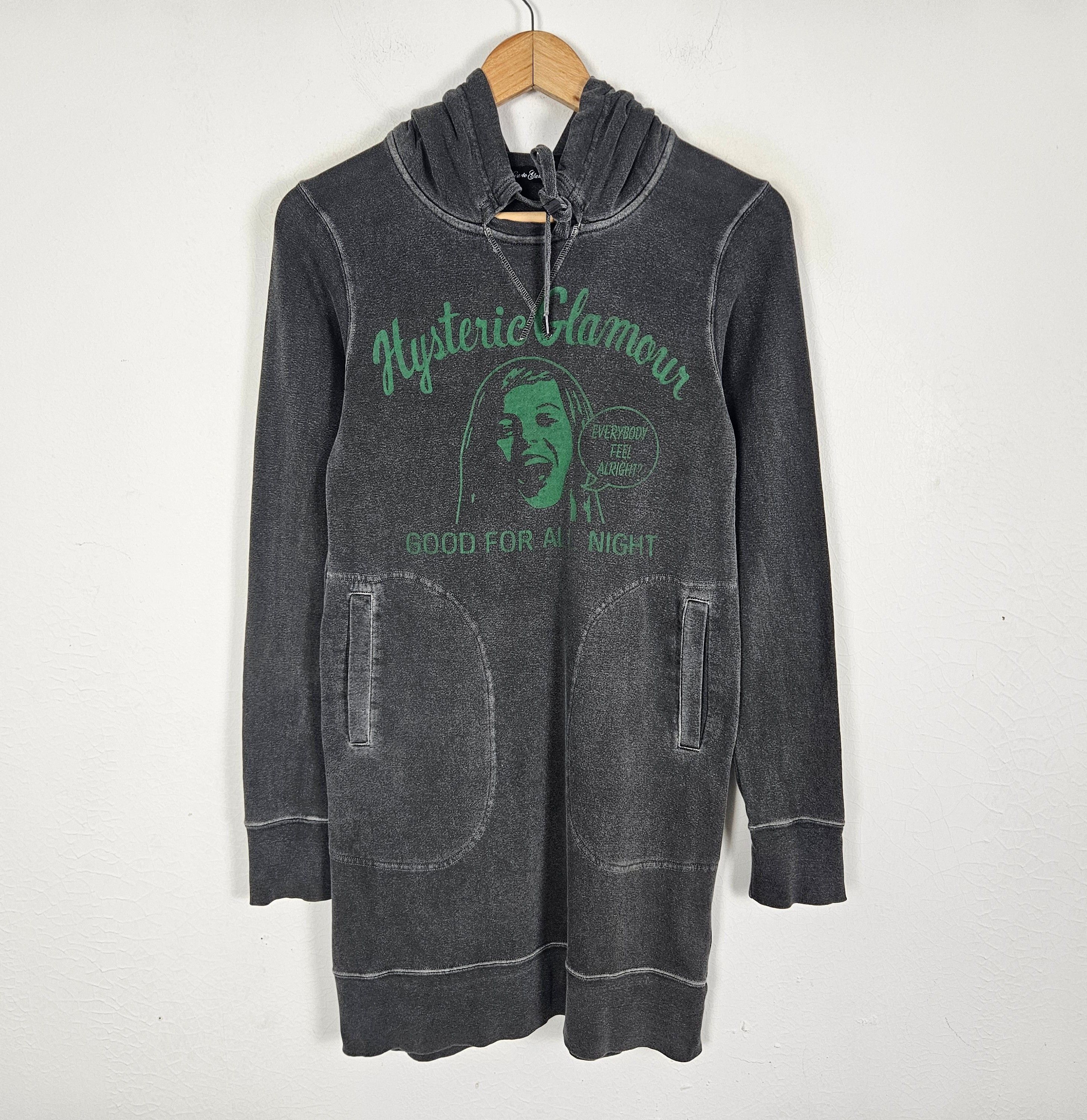 Hysteric Glamour Hysteric Glamour Good for All Night Hoodie Sweater Size S / US 4 / IT 40 - 2 Thumbnail