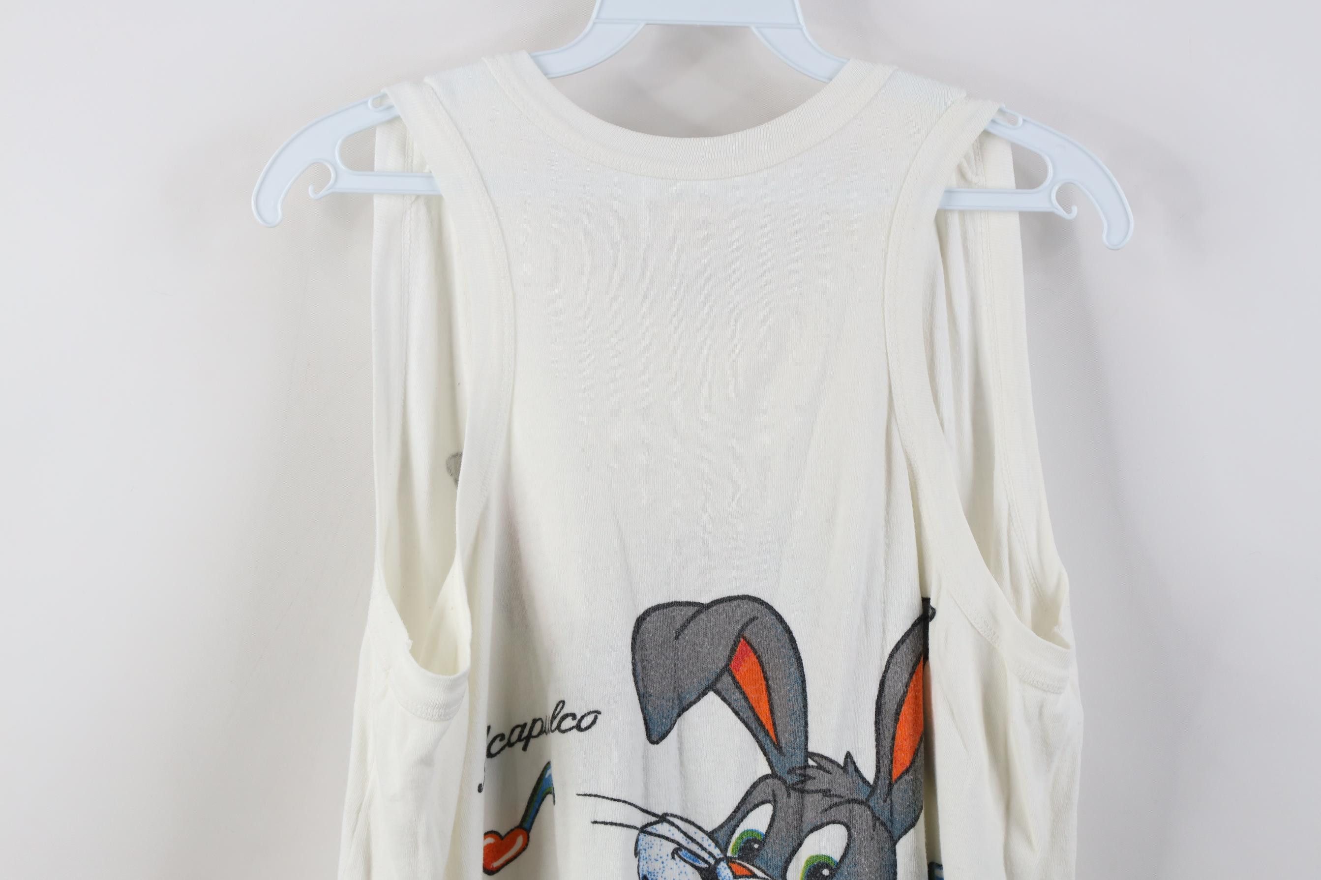 Vintage Vintage 80s 90s Acapulco Bugs Bunny Sun Tank Top T-Shirt Size ONE SIZE - 13 Thumbnail