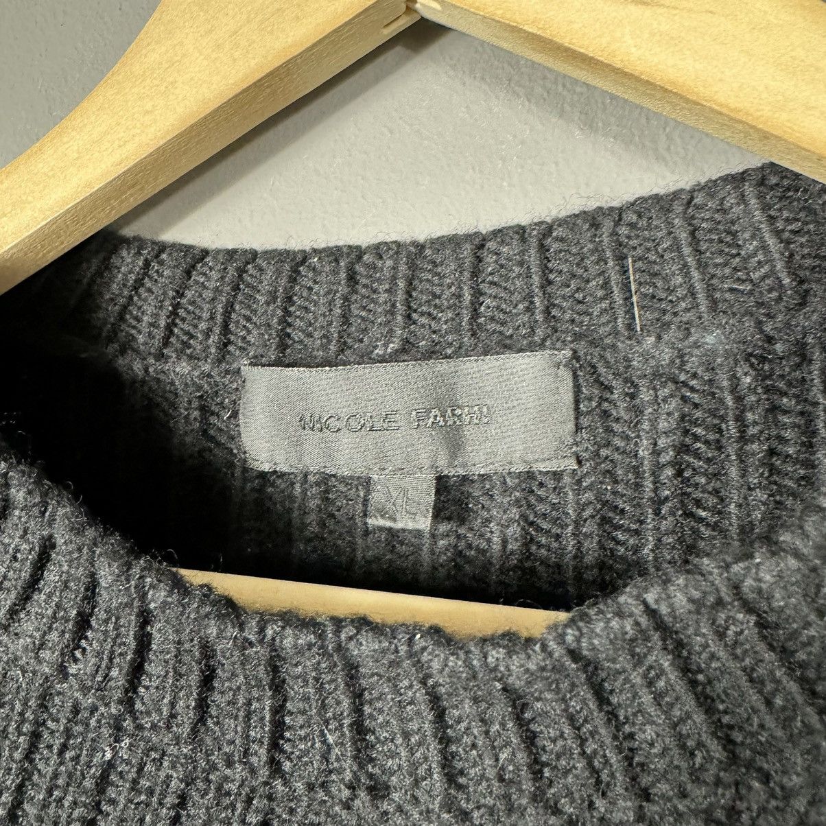 Nicole Farhi Nicole Farhi Avant Garde Wool Sweater Size US XL / EU 56 / 4 - 3 Thumbnail