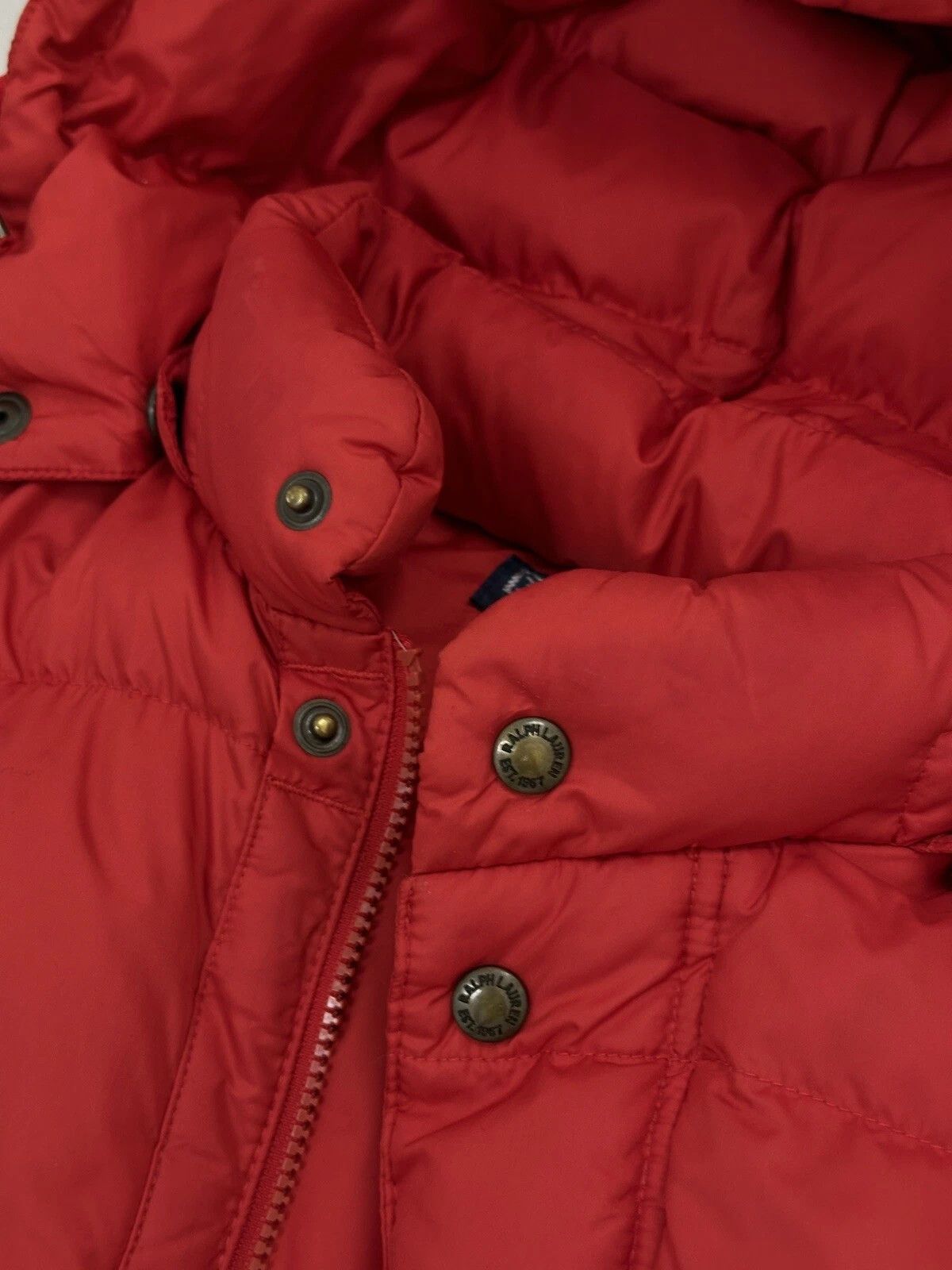Polo Ralph Lauren Vintage Polo Ralph Lauren Down Puffer Vest Mens Red Size US L / EU 52-54 / 3 - 13 Thumbnail