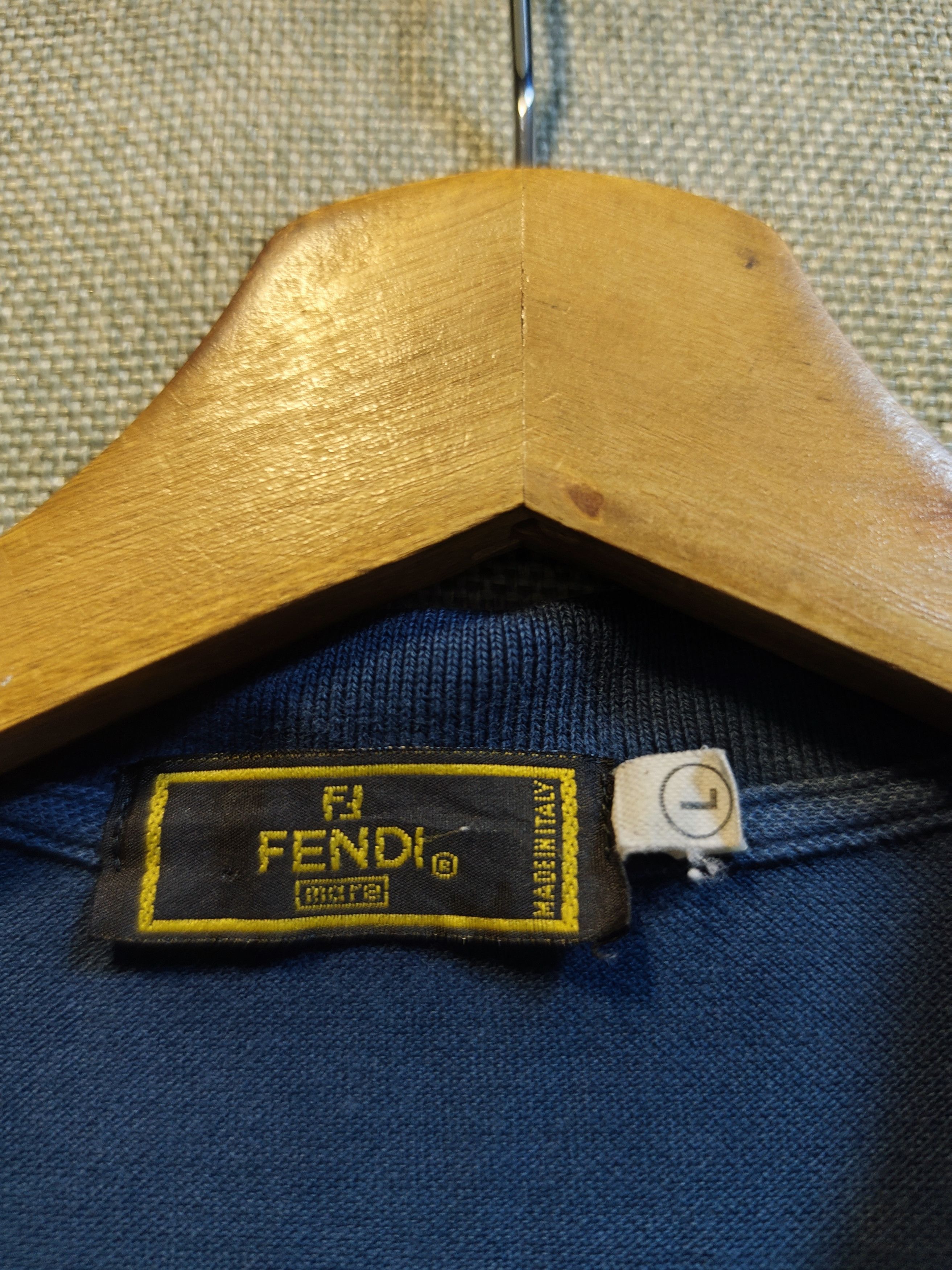 Fendi Fendi Polo Shirt Sunfaded Size US M / EU 48-50 / 2 - 6 Thumbnail
