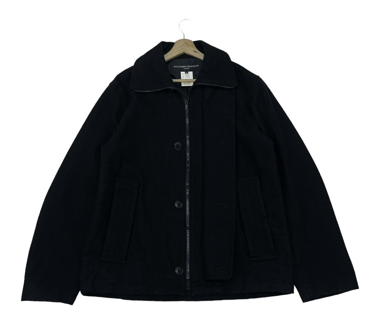 Japanese Brand 🔥Japanese Designer Ryuichiro Shimazaki Homme Jacket Size US L / EU 52-54 / 3 - 4 Thumbnail