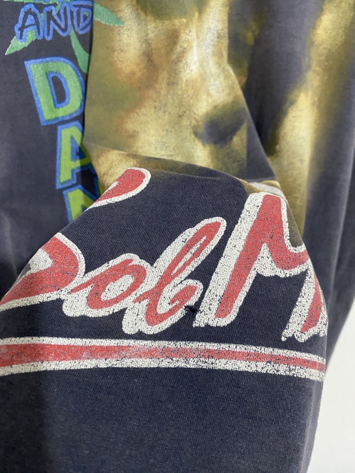 Rap Tees Vintage Raptee Bobmarley Rare Distressed Tee Size US L / EU 52-54 / 3 - 7 Thumbnail