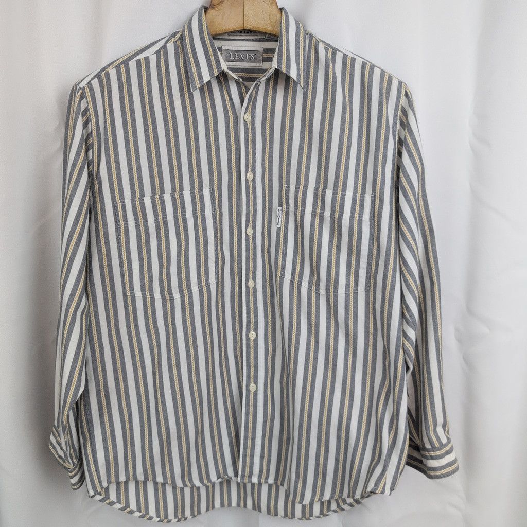 Levi's Vintage Levi's Silver Label Button Down Shirt Large Size US L / EU 52-54 / 3 - 5 Thumbnail