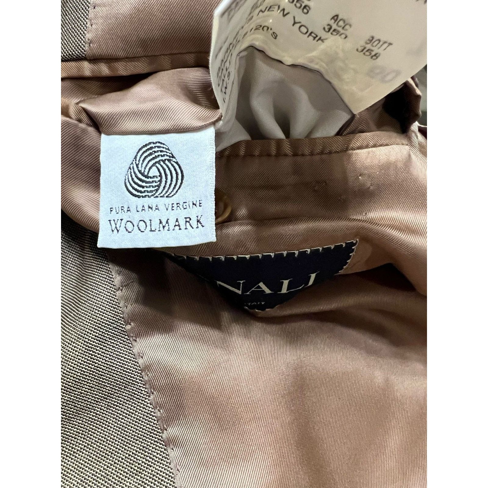 Canali Canali Men's Caki 3 Button Blazer 40R US/ 50R EU Size 40R - 9 Thumbnail