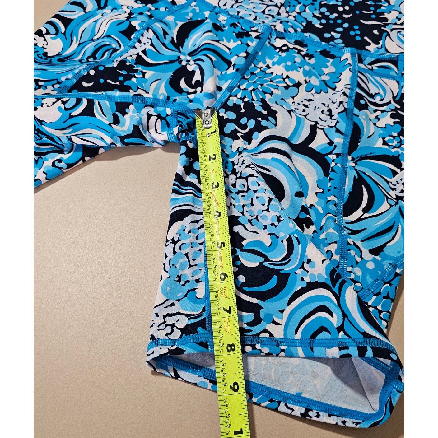 Lilly Pulitzer New Lilly Pulitzer LUXLETIC South Beach Mermazing Shorts S Size 25" / US 0 / IT 36 - 5 Thumbnail