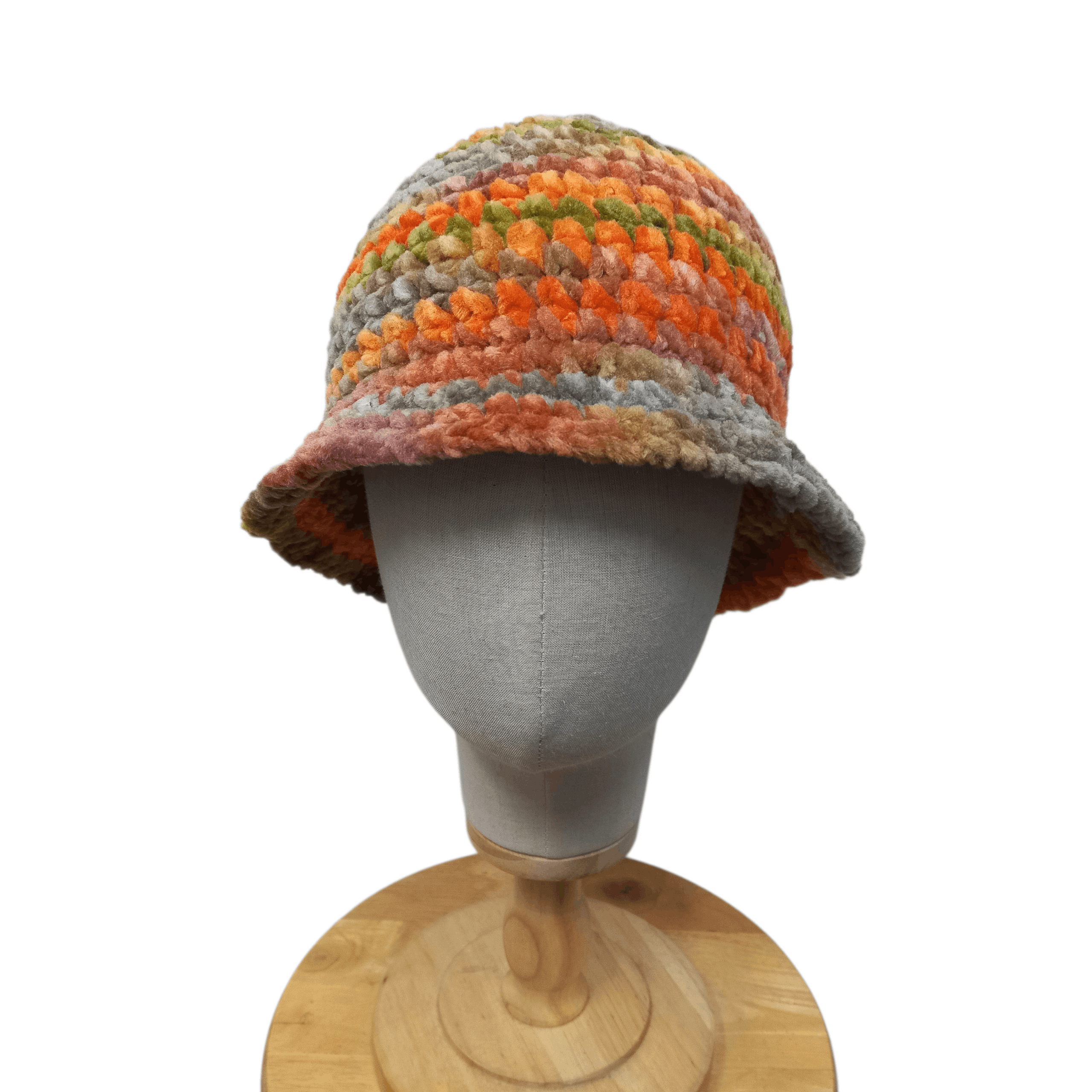 Japanese Brand 💥Vintage japan crochet daisy hat Size ONE SIZE - 1 Thumbnail