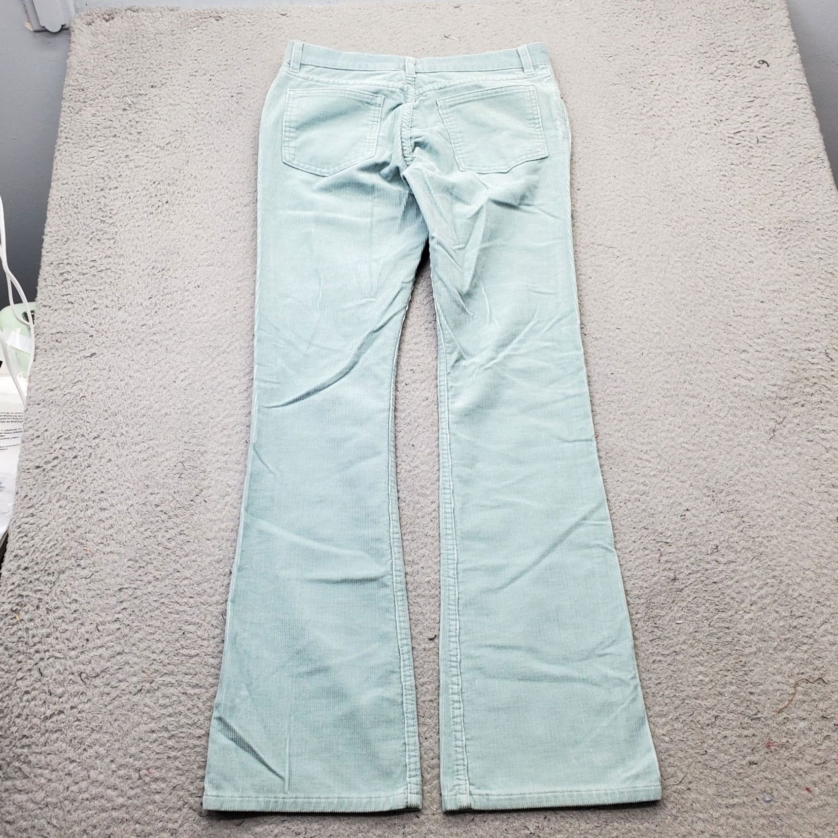 Juicy Couture Juicy Couture Womens Corduroy Bootcut Pants 28 Green 5-Pockets Streetwear USA Size 28" / US 6 / IT 42 - 2 Thumbnail