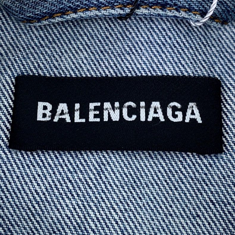 Balenciaga Balenciaga size 48 Blue monogrammed embroidered cotton lap Size US M / EU 48-50 / 2 - 7 Thumbnail