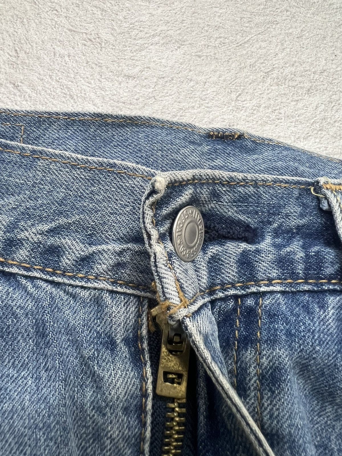Hysteric Glamour × Undercover 2000s Levis Big E Twisted Panel Rebuild Jeans y2k Lgb Ifsix Size US 32 / EU 48 - 7 Thumbnail