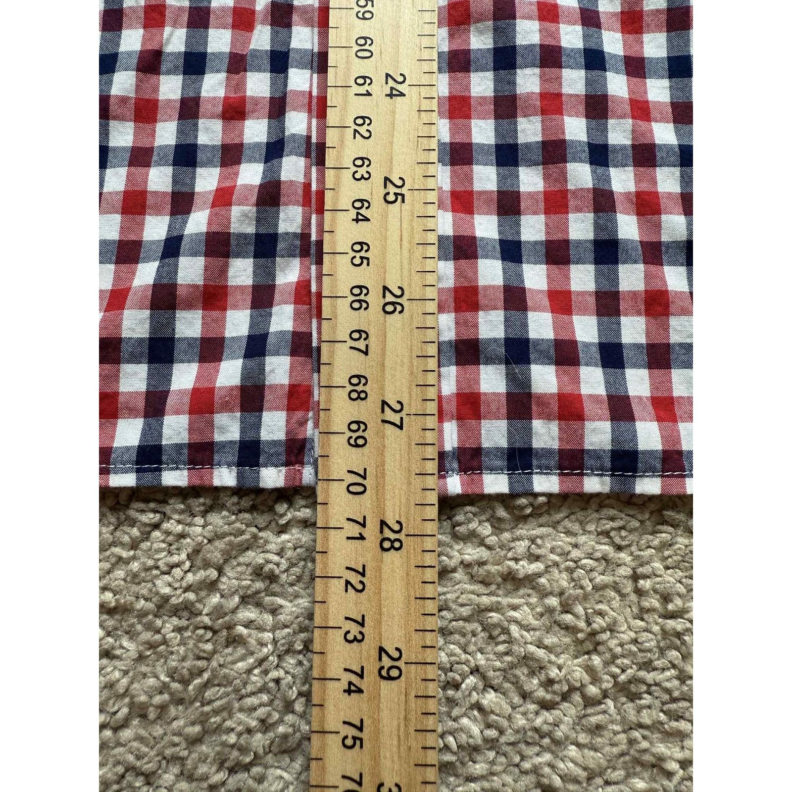 UNTUCKit UNTUCKit Gingham Check Cotton Slim Fit Button-Up Shirt M Size US M / EU 48-50 / 2 - 7 Thumbnail