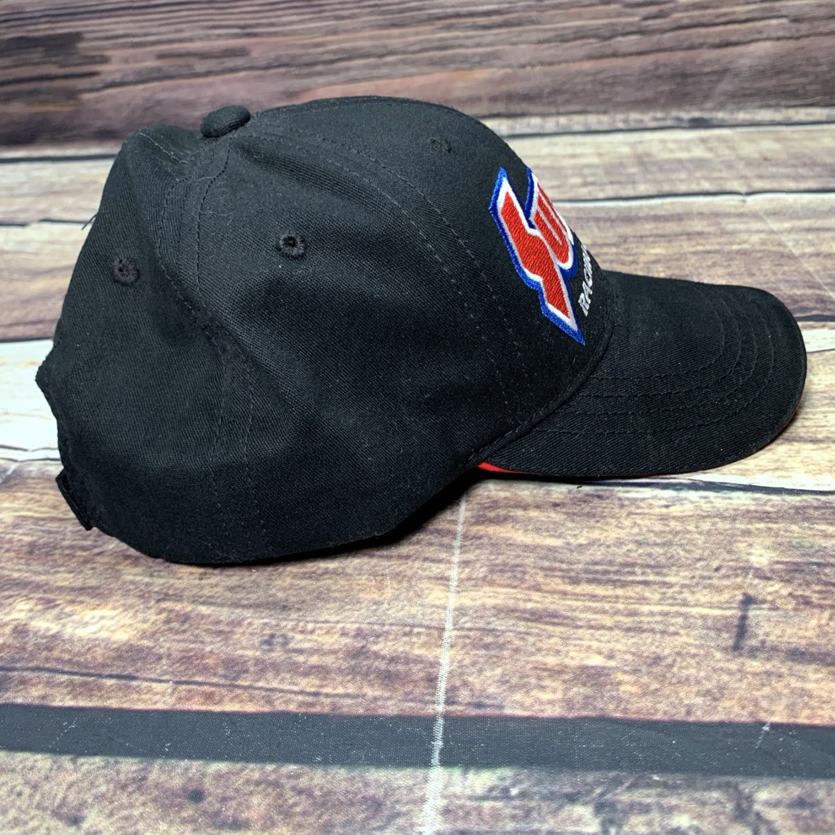 Vintage VINTAGE? No. SUMMIT Racing Equipment Adjustable Adult Baseball Ball Cap Hat Hot Rod Racing Size ONE SIZE - 4 Thumbnail