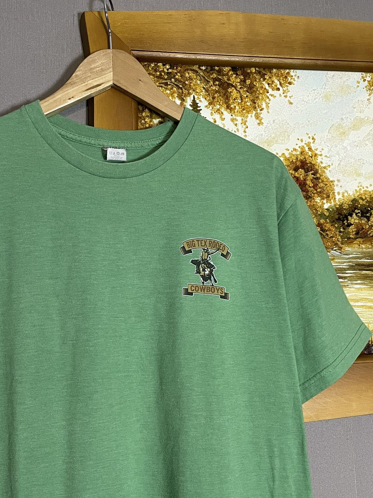 Vintage Funny Cowboys Want More Than 8 Secon Ride T-shirt Pornstar Size US L / EU 52-54 / 3 - 7 Thumbnail