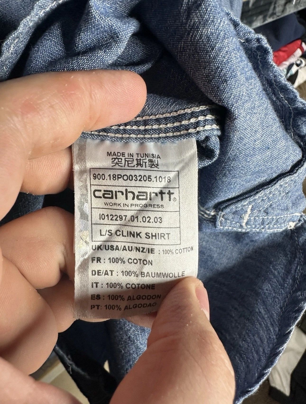 Carhartt Carhartt La Manufacture Jeans Denim Shirt Size US XL / EU 56 / 4 - 6 Thumbnail