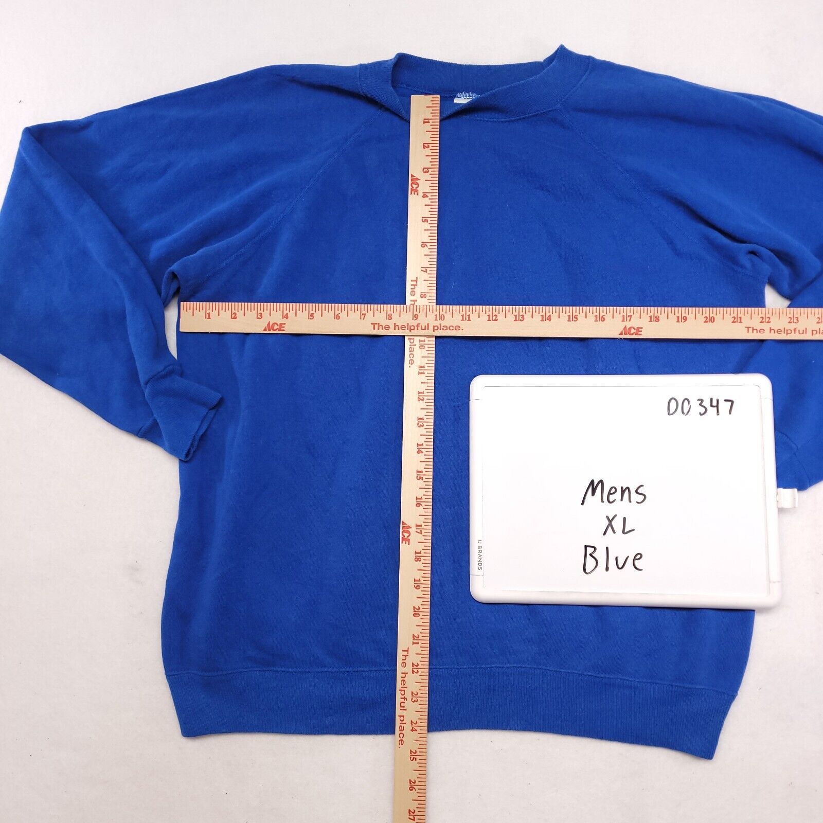 Hanes Hanes Casual Pullover Sweatshirt Mens Size Extra Large Blue Size US XL / EU 56 / 4 - 7 Thumbnail