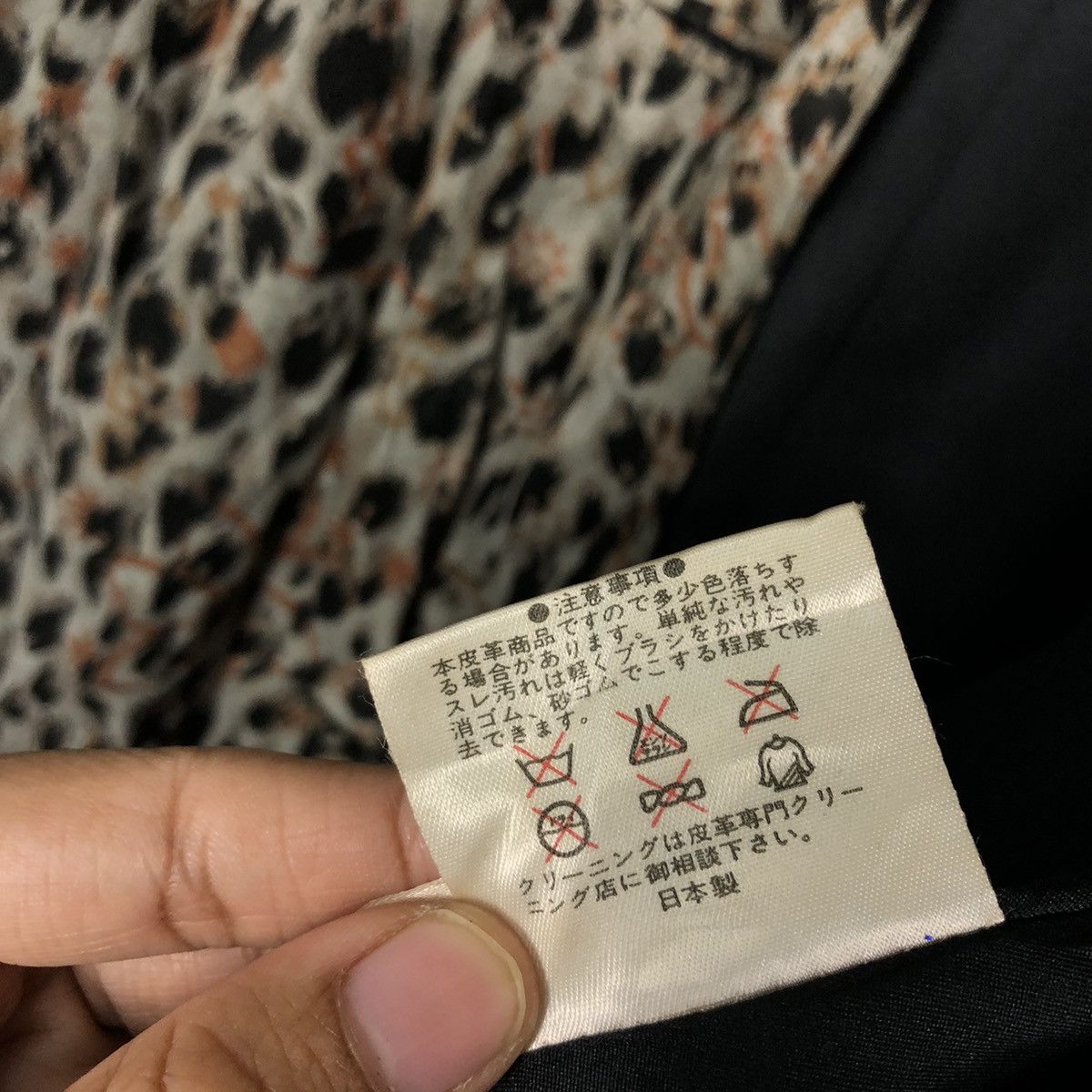 Japanese Brand 🔥Vintage Leather Jacket Long Partina Tokyo Leopord Design Size US M / EU 48-50 / 2 - 22 Thumbnail