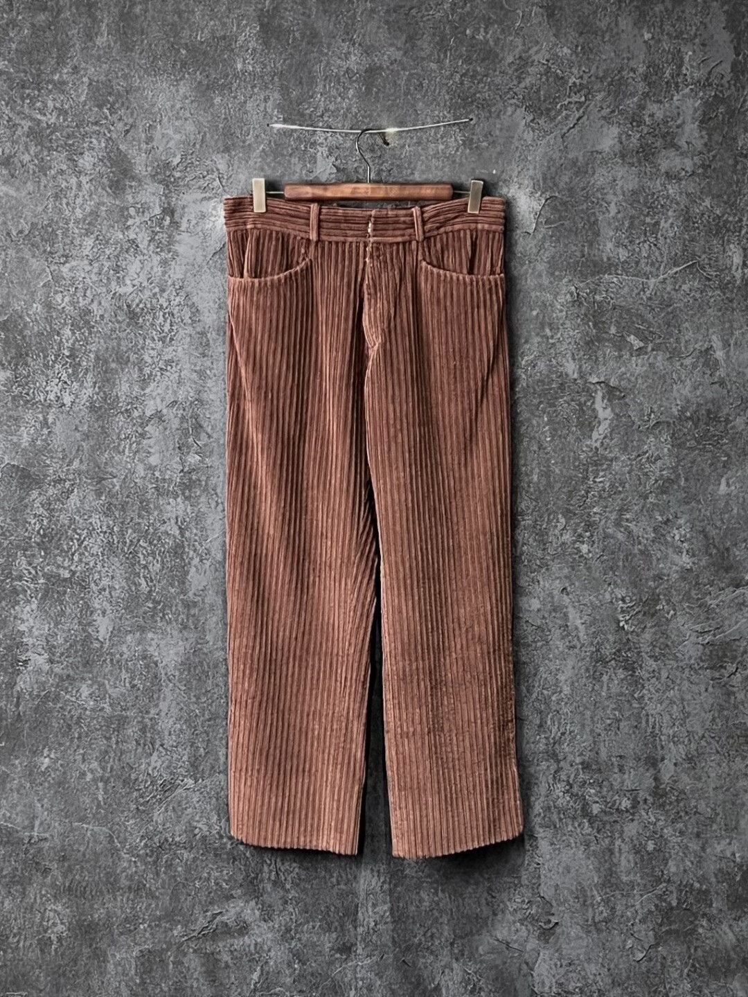 Maison Margiela Maison Margiela Casual Cotton Brown Casual Pants 32 Men Size US 32 / EU 48 - 1 Thumbnail