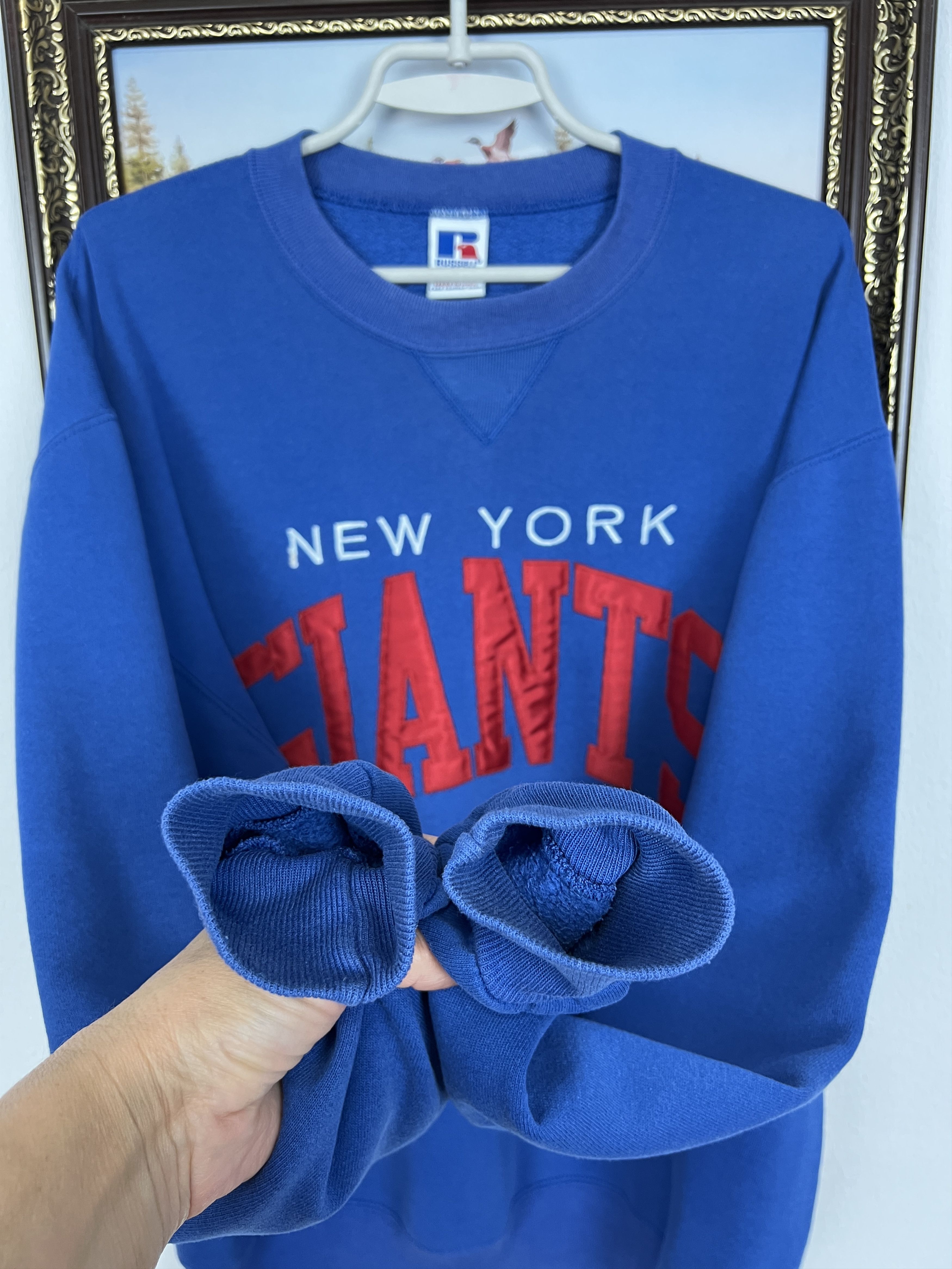 Russell Athletic Vintage New York Giants ProLine Sweatshirt NFL Crewneck Size US L / EU 52-54 / 3 - 8 Thumbnail