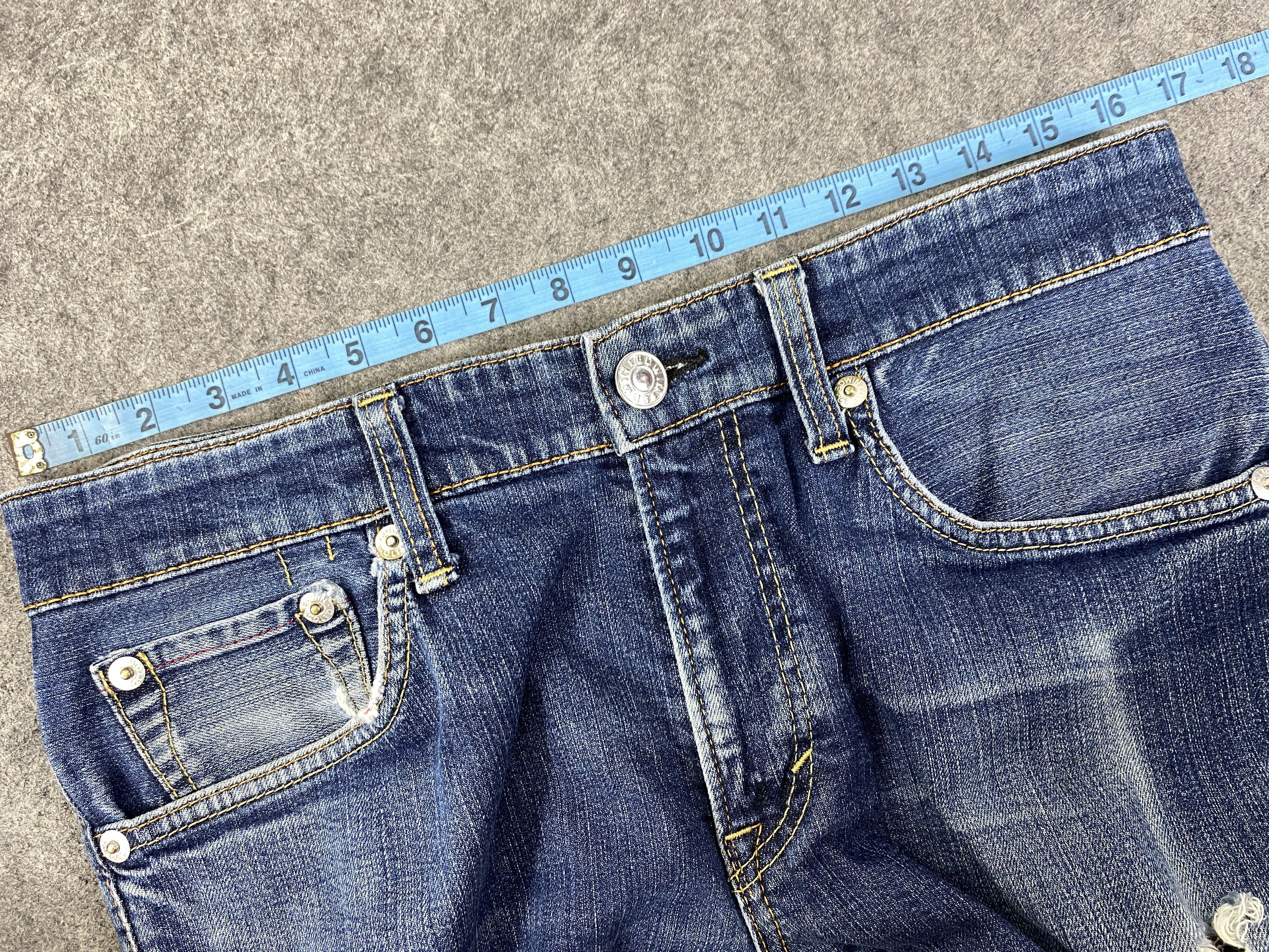 Japanese Brand Vintage Edwin 503 Flare Boot Cut Jeans 33x29.5 - JN3274 Size US 33 - 5 Thumbnail