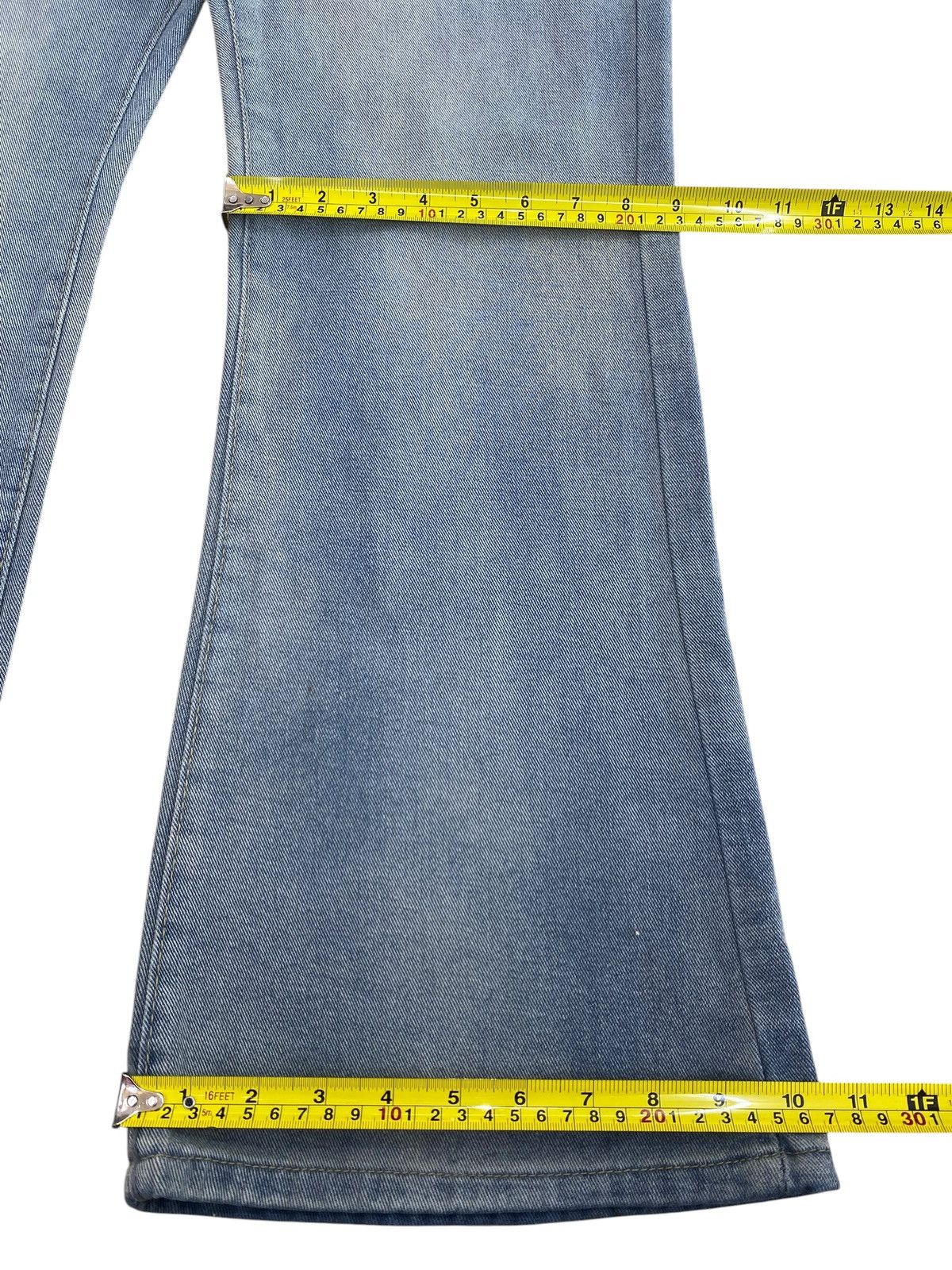 Japanese Brand Japanese Brand Faded Blue Wash Style Bootcut Jeans Size US 33 - 12 Thumbnail