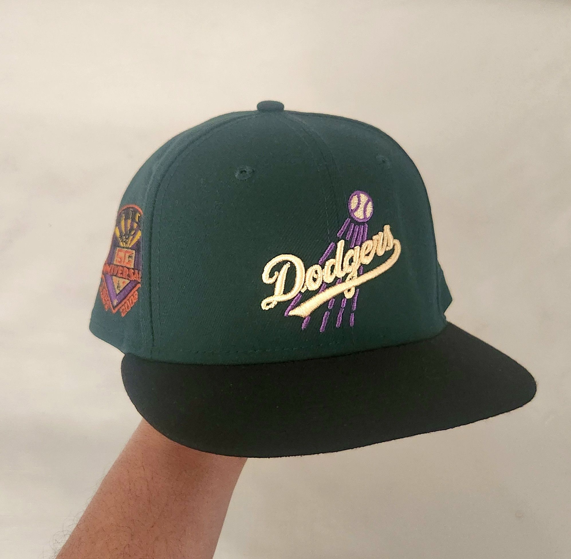 Cooperstown Collection × New Era New Era Brooklyn Dodgers Capsule Green Bark 50th Anniversary Size ONE SIZE - 9 Thumbnail