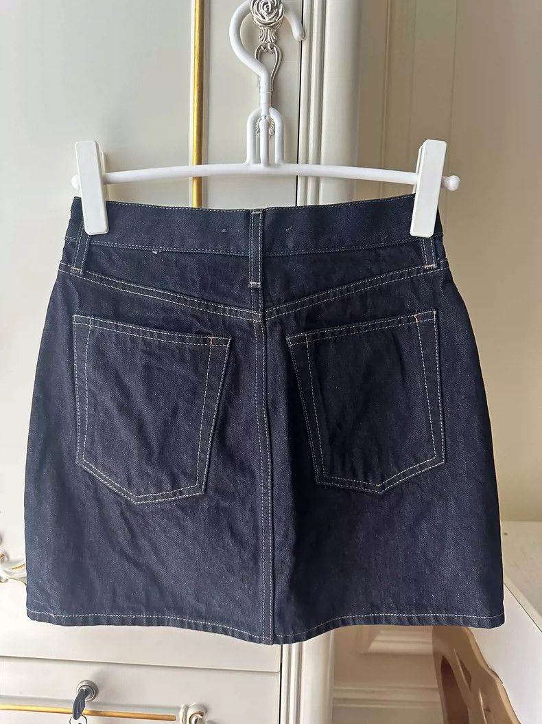 Helmut Lang HELMUT LANG High waist line original cowboy jeans short sk Size 27" / US 4 / IT 40 - 3 Thumbnail