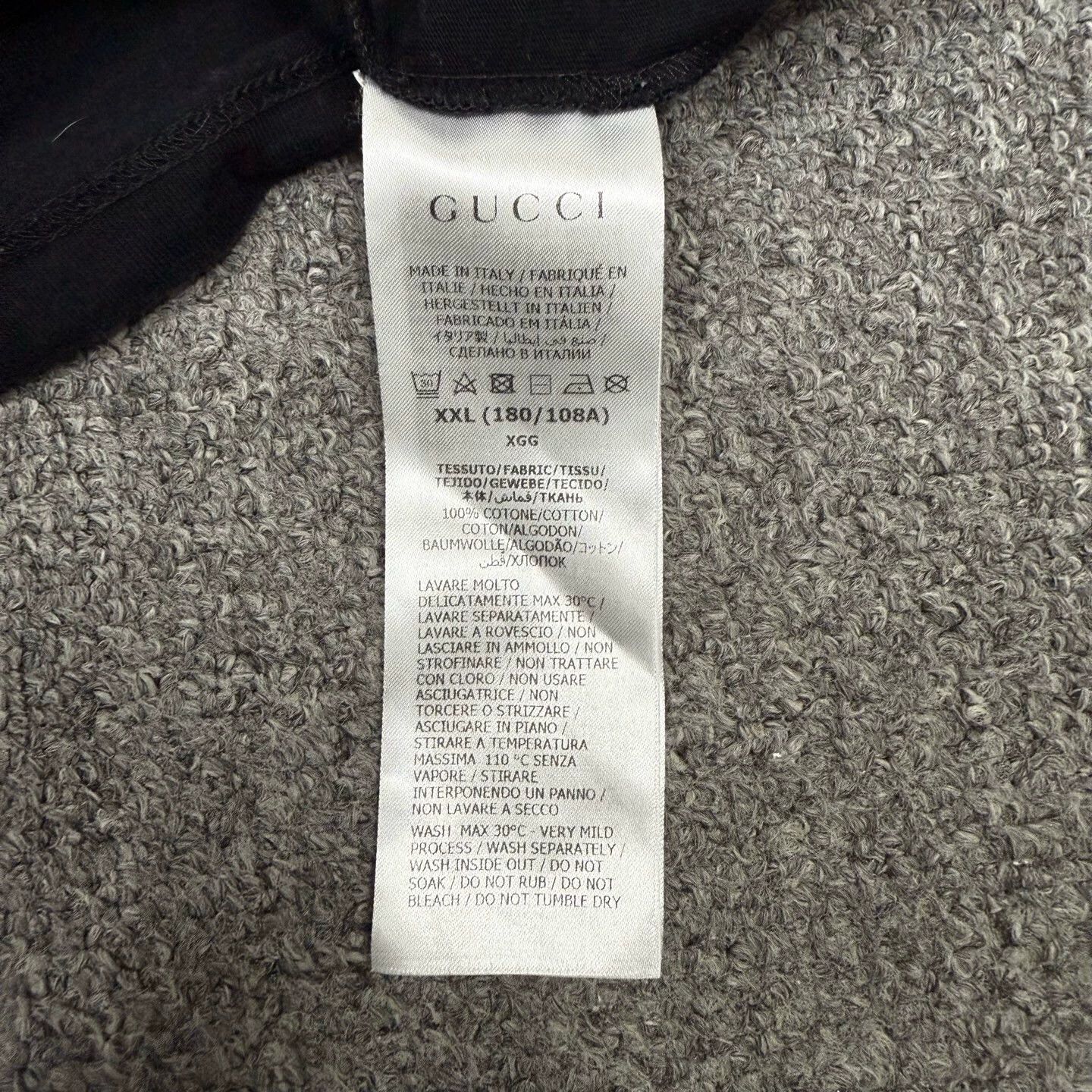 Gucci Gucci Black Year of the Dragon Tee XXL 99 New Size US XXL / EU 58 / 5 - 4 Thumbnail