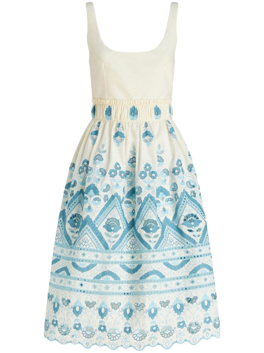 Etro COTTON BLEND SHORT DRESS Size S / US 4 / IT 40 - 1 Thumbnail