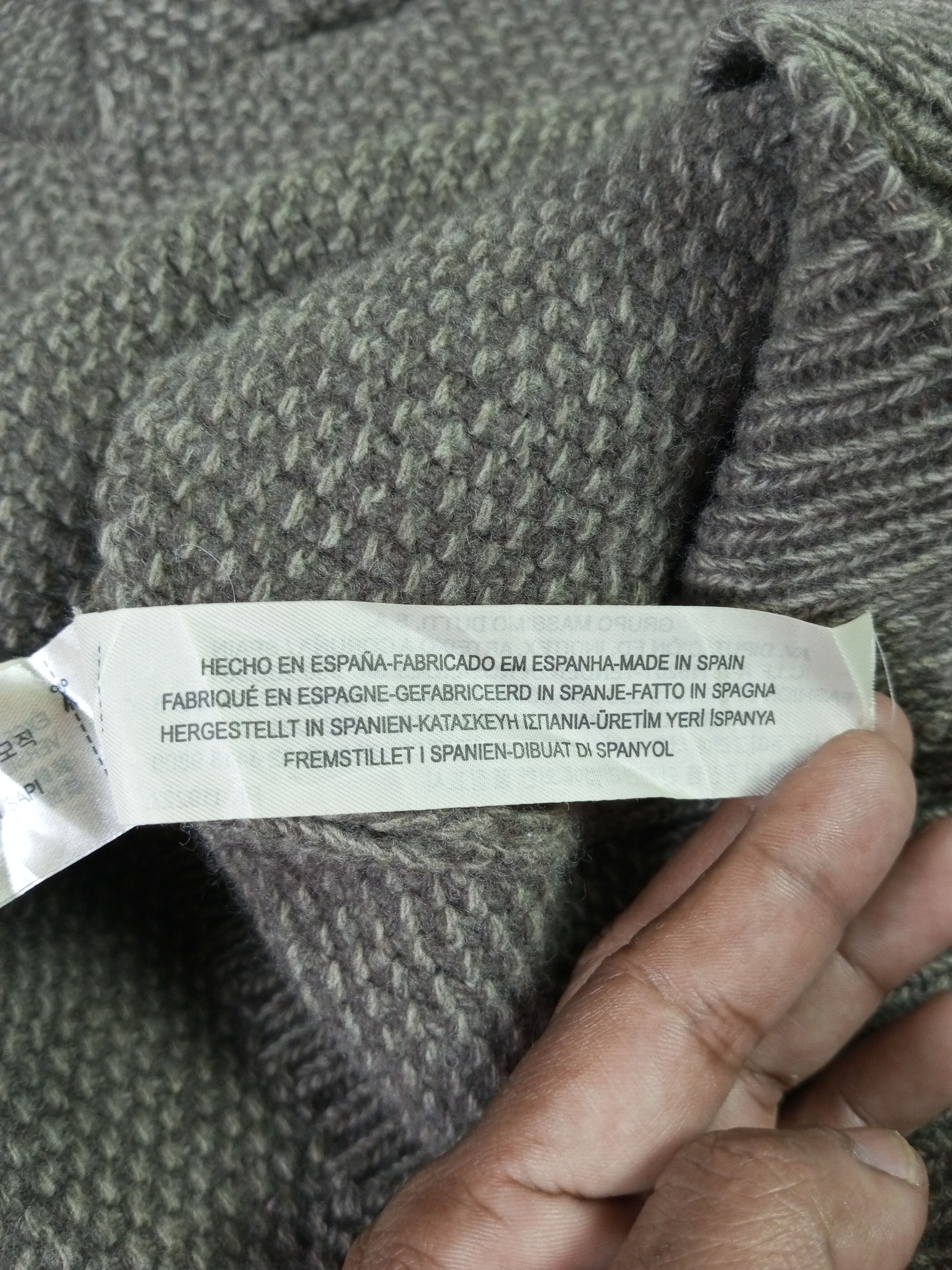 Massimo Dutti × Vintage Vintage Massimo Dutti Brown Knit Wear Size US L / EU 52-54 / 3 - 10 Thumbnail