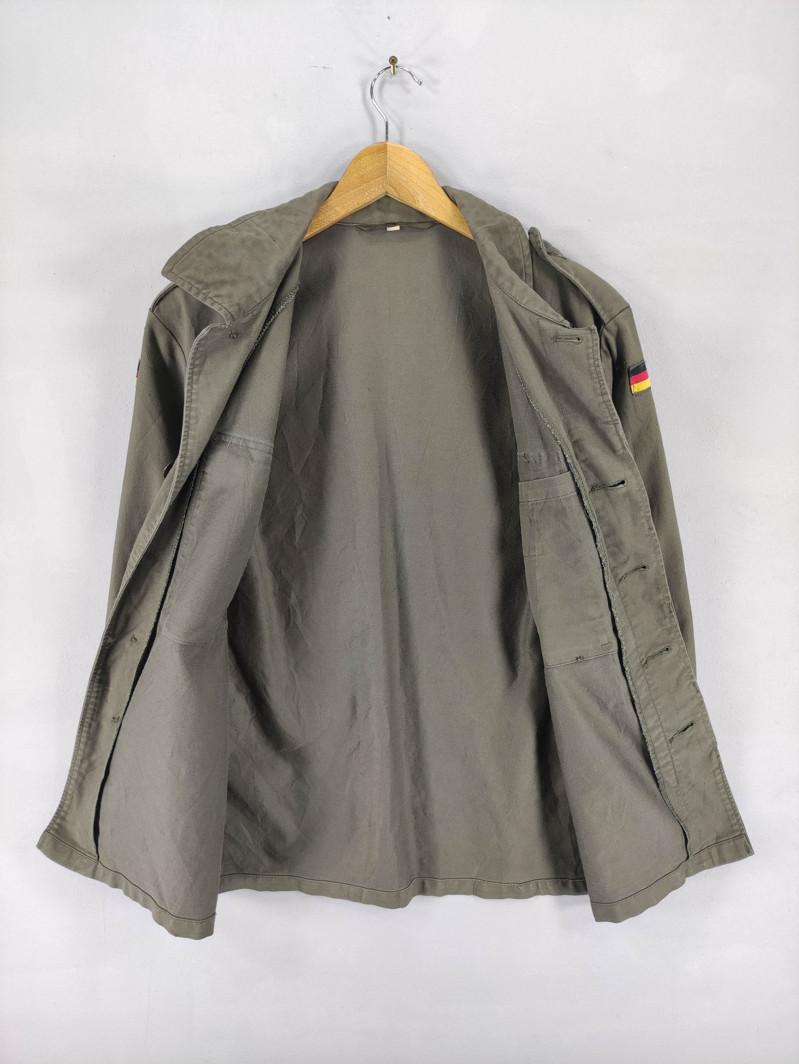 Vintage Vintage 90s German Army Moleskin Shirt Jacket Double Pocket Size US M / EU 48-50 / 2 - 7 Thumbnail