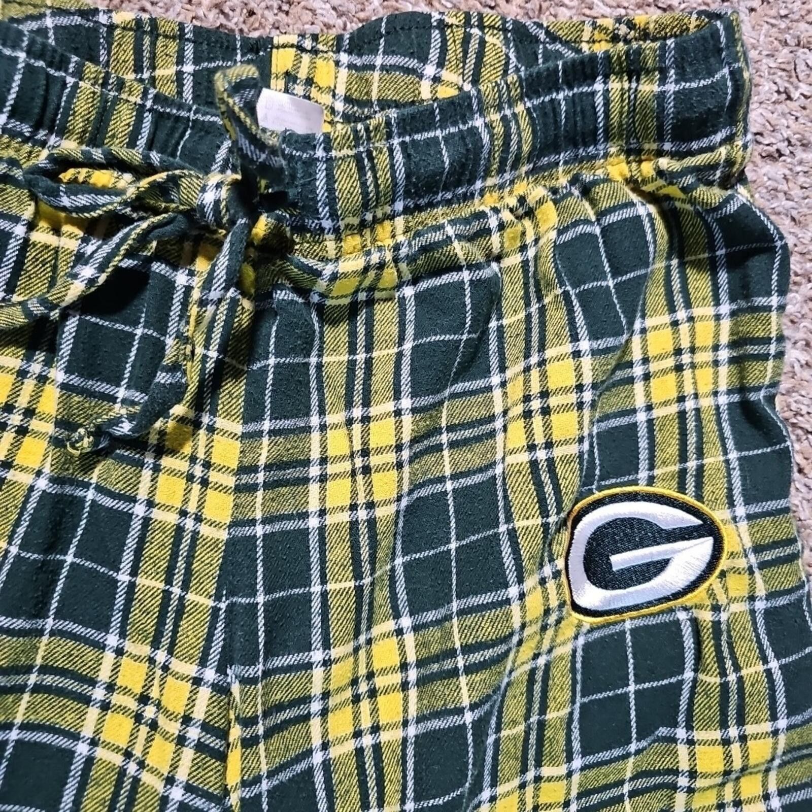 Other Green Bay Packers Pants Mens S NFL Football Pajama Lounge Size ONE SIZE - 2 Thumbnail