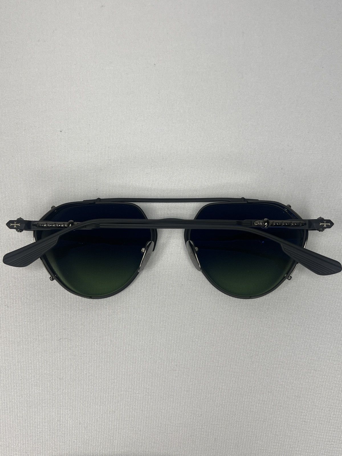 Chrome Hearts Chrome Hearts Free Ride MBK Matte Black 54-19-149 Sunglasses Size ONE SIZE - 3 Thumbnail