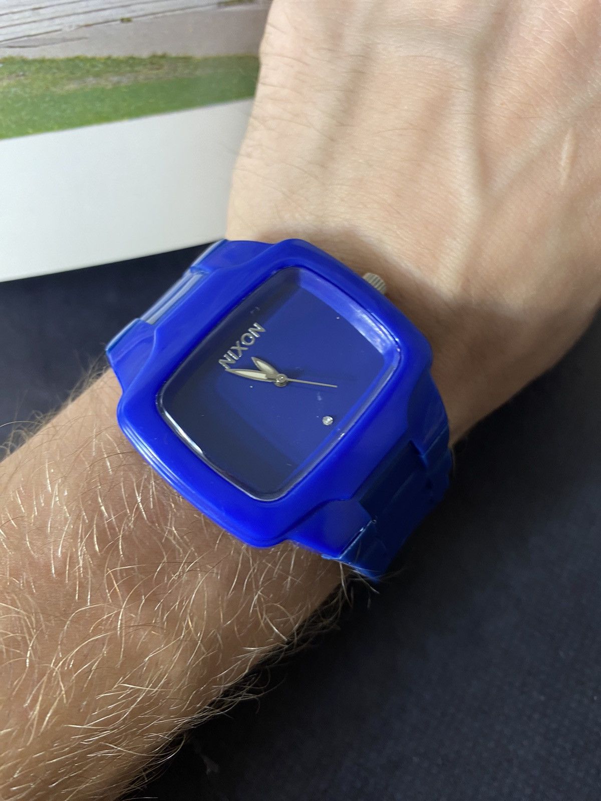 Jewelry Vintage Nixon Time Teller P Blue Watch Size ONE SIZE - 2 Thumbnail