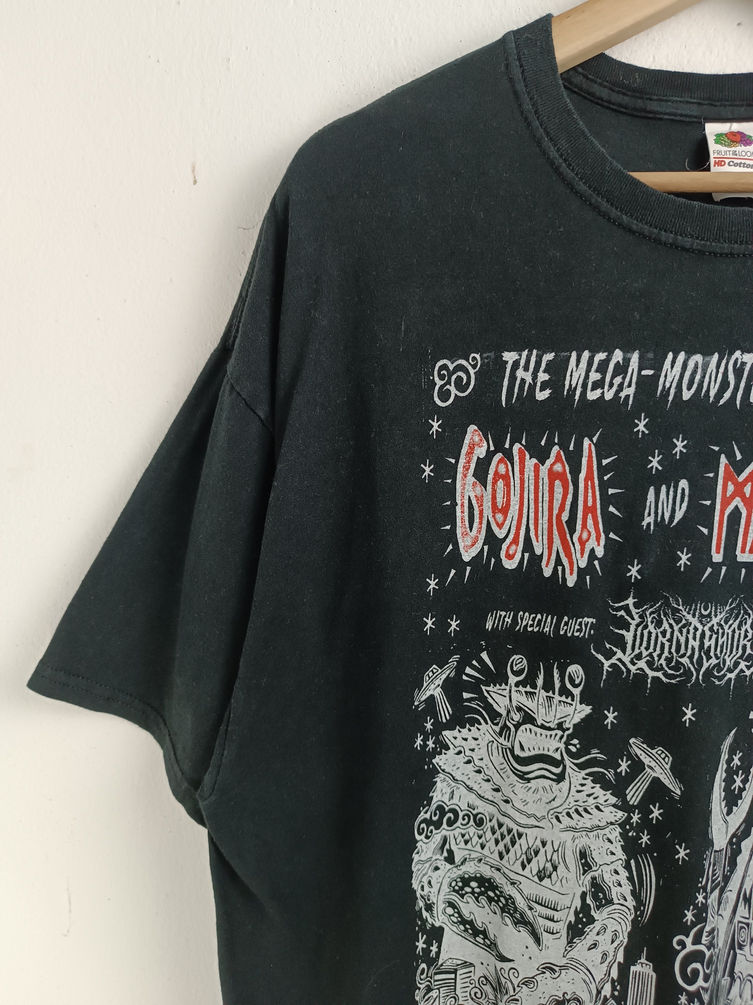Band Tees VINTAGE GOJIRA & MASTODON MEGA MONSTER TOUR 2023 VERY RARE Size US XL / EU 56 / 4 - 5 Thumbnail