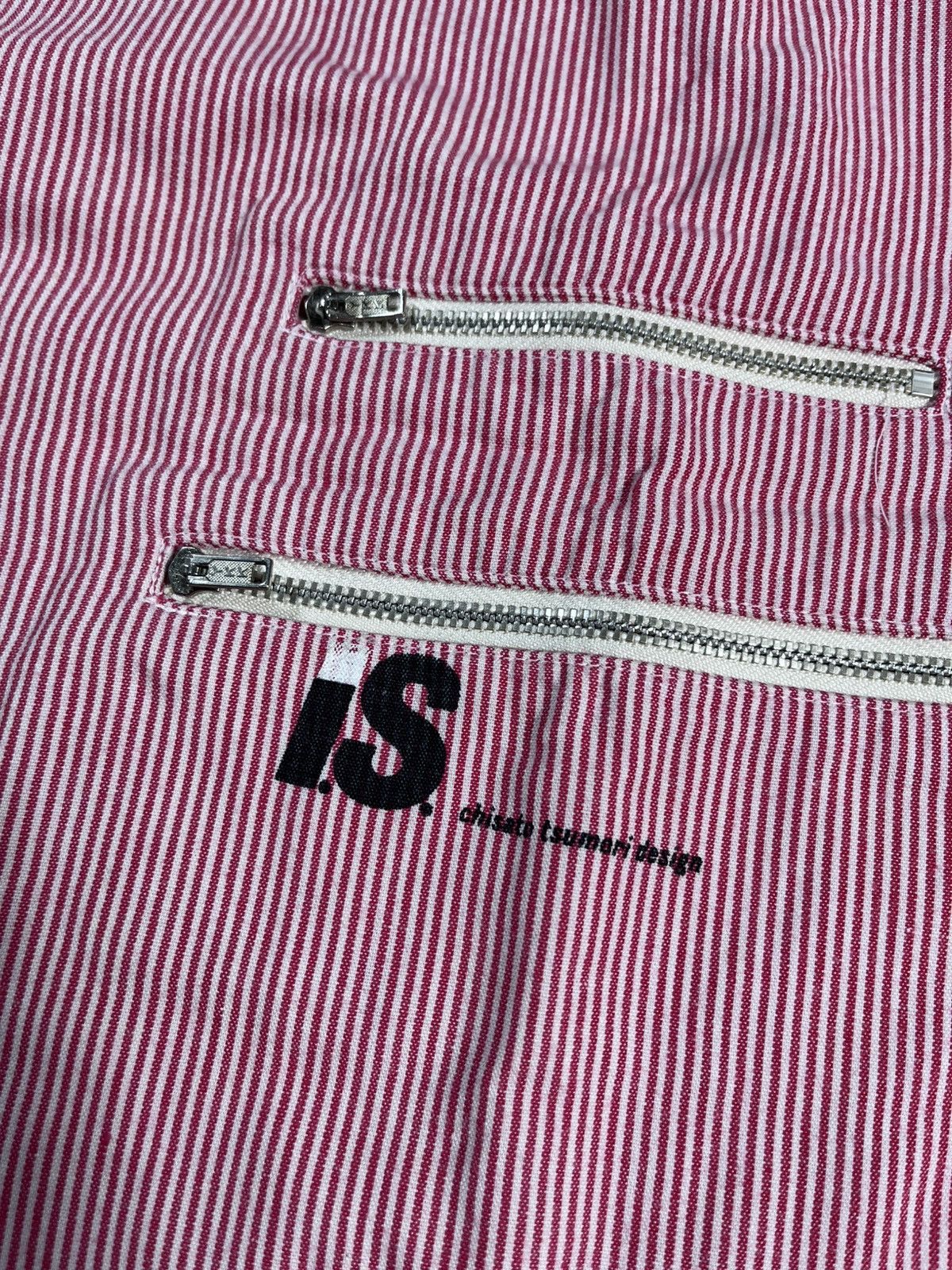 Issey Miyake VINTAGE ISSEY MIYAKE X TSUMORI CHISATO STRIPE SHIRT Size US XL / EU 56 / 4 - 4 Thumbnail