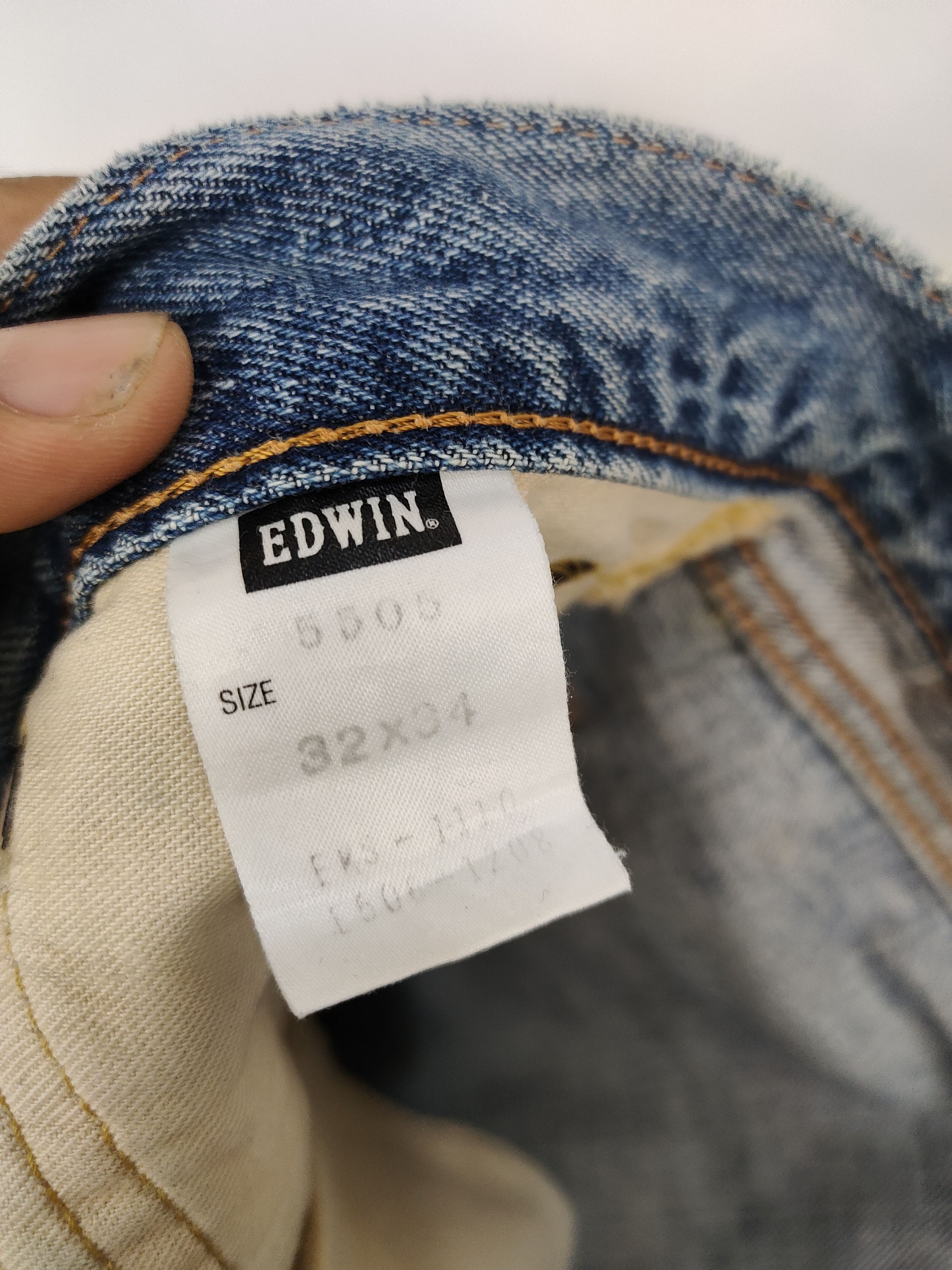 Edwin Vintage Edwin Distressed Selvedge Denim Pant Size US 30 / EU 46 - 5 Thumbnail