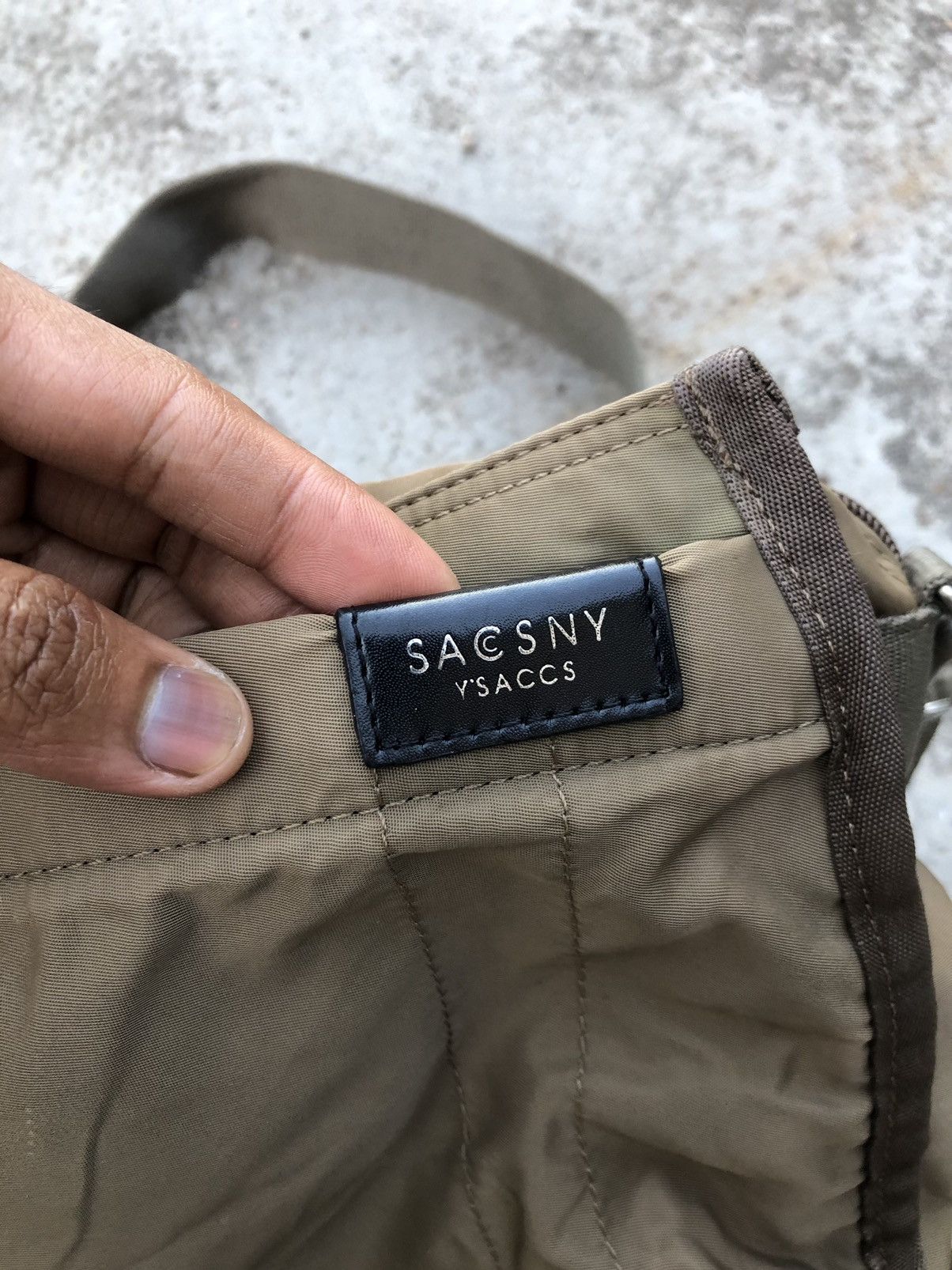 Y's YSACCS SACSNY YOHJI YAMAMOTO SLINGBAG CROSSBODY Size ONE SIZE - 8 Thumbnail