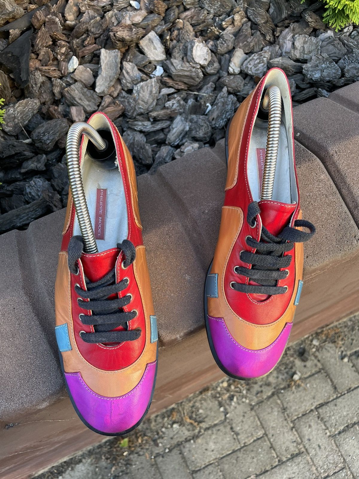 Philippe Model × Vintage Philippe Model Rare Multicolour shoes Size US 6 / EU 39 - 7 Thumbnail