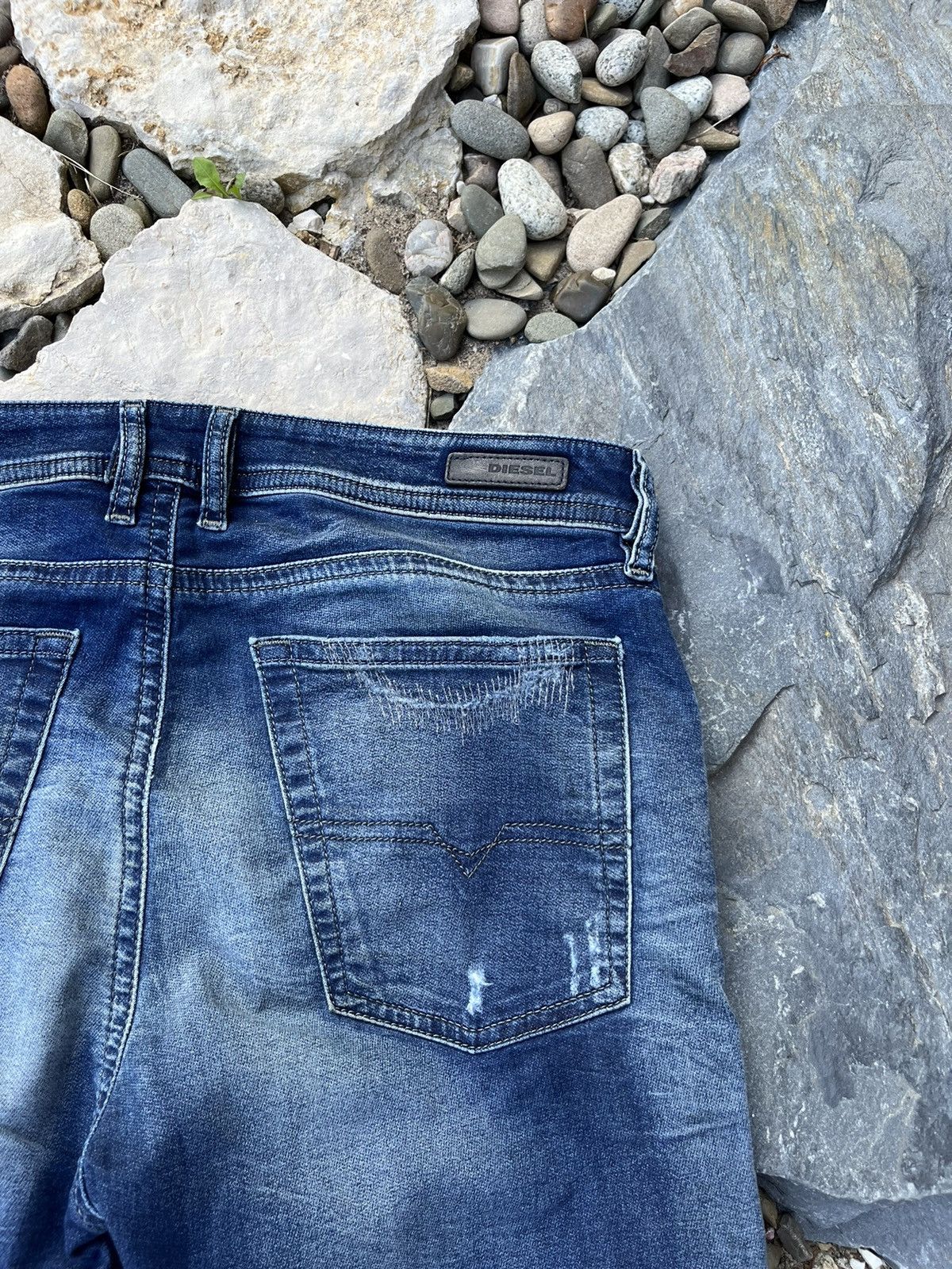 Diesel × Vintage Vintage Diesel 30 y2k spender jeans distressed sweatpants Size US 30 / EU 46 - 18 Thumbnail