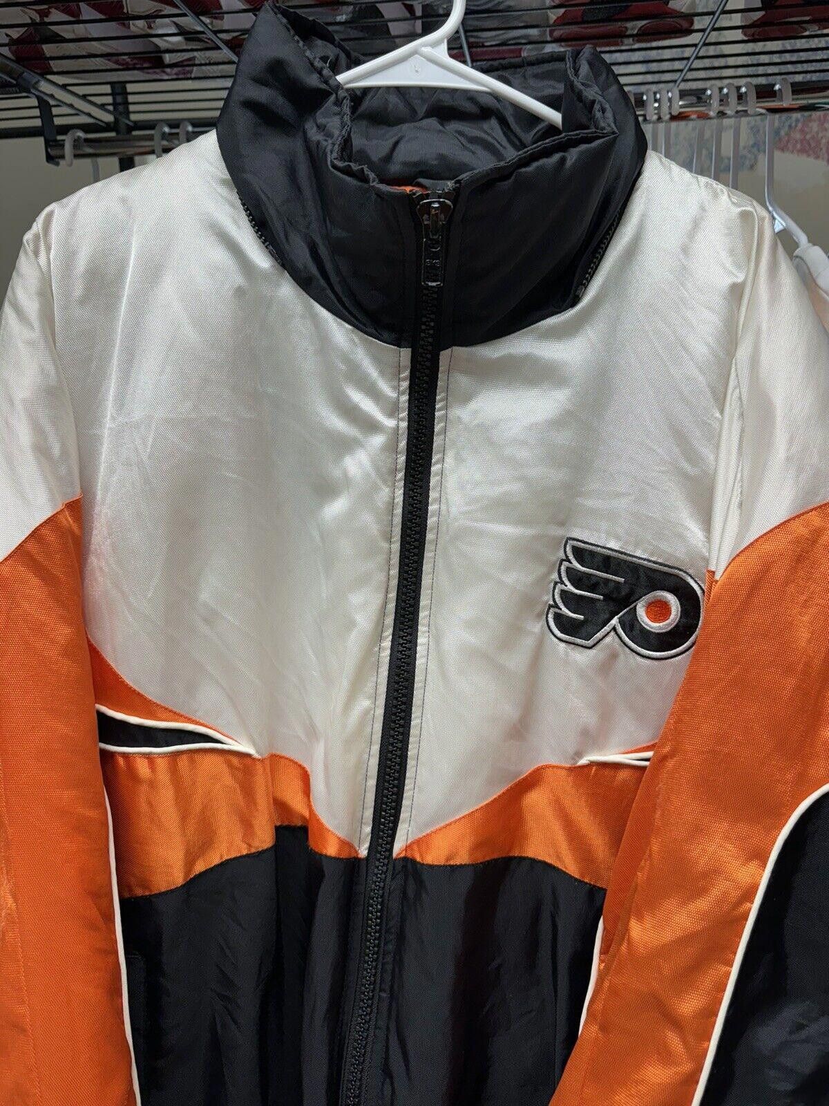 NHL × Pro Player × Vintage Vintage NHL Philadelphia Flyers Pro Player Jacket Size US XL / EU 56 / 4 - 4 Thumbnail
